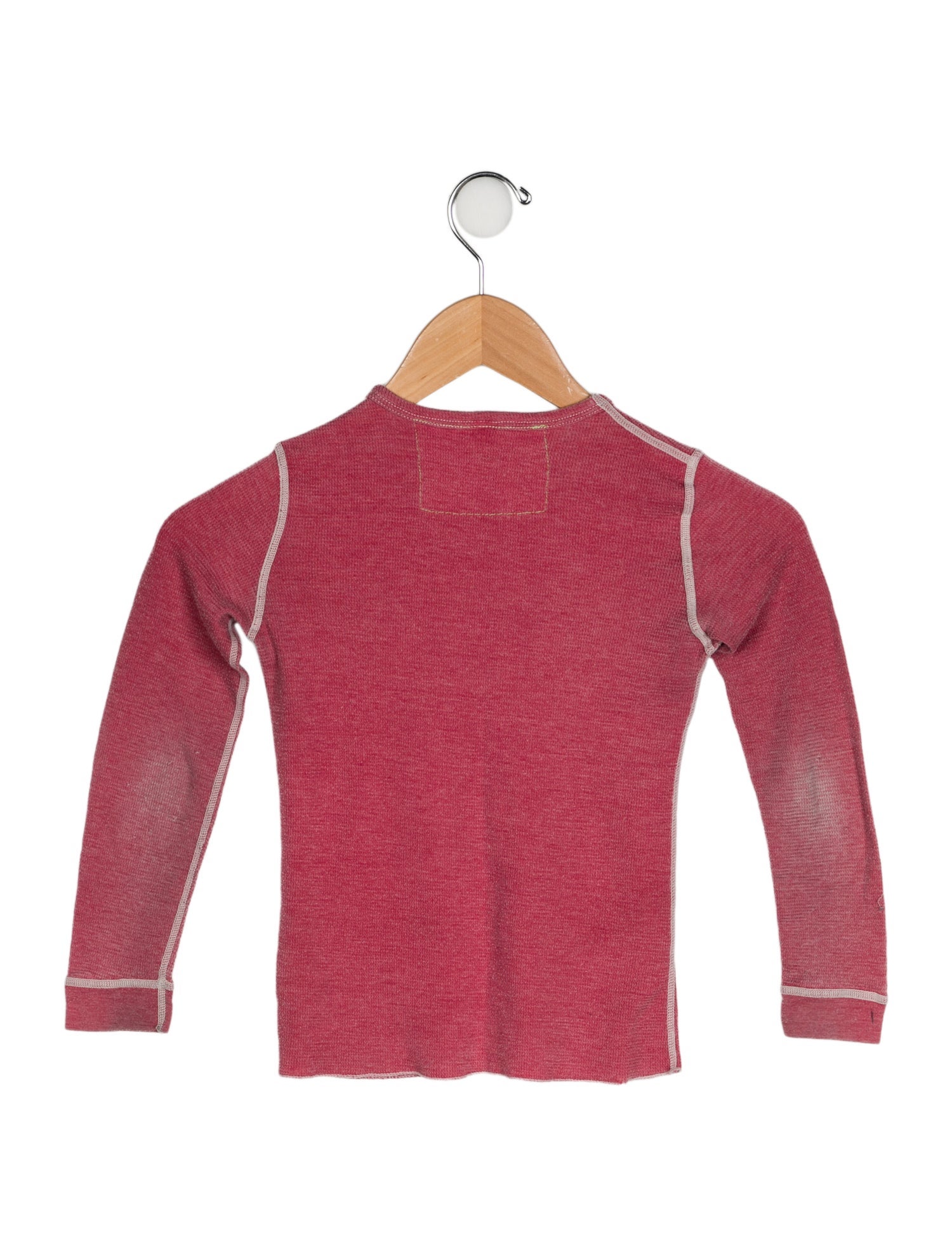 Aviator Nation Long Sleeve Waffle Knit T Shirt