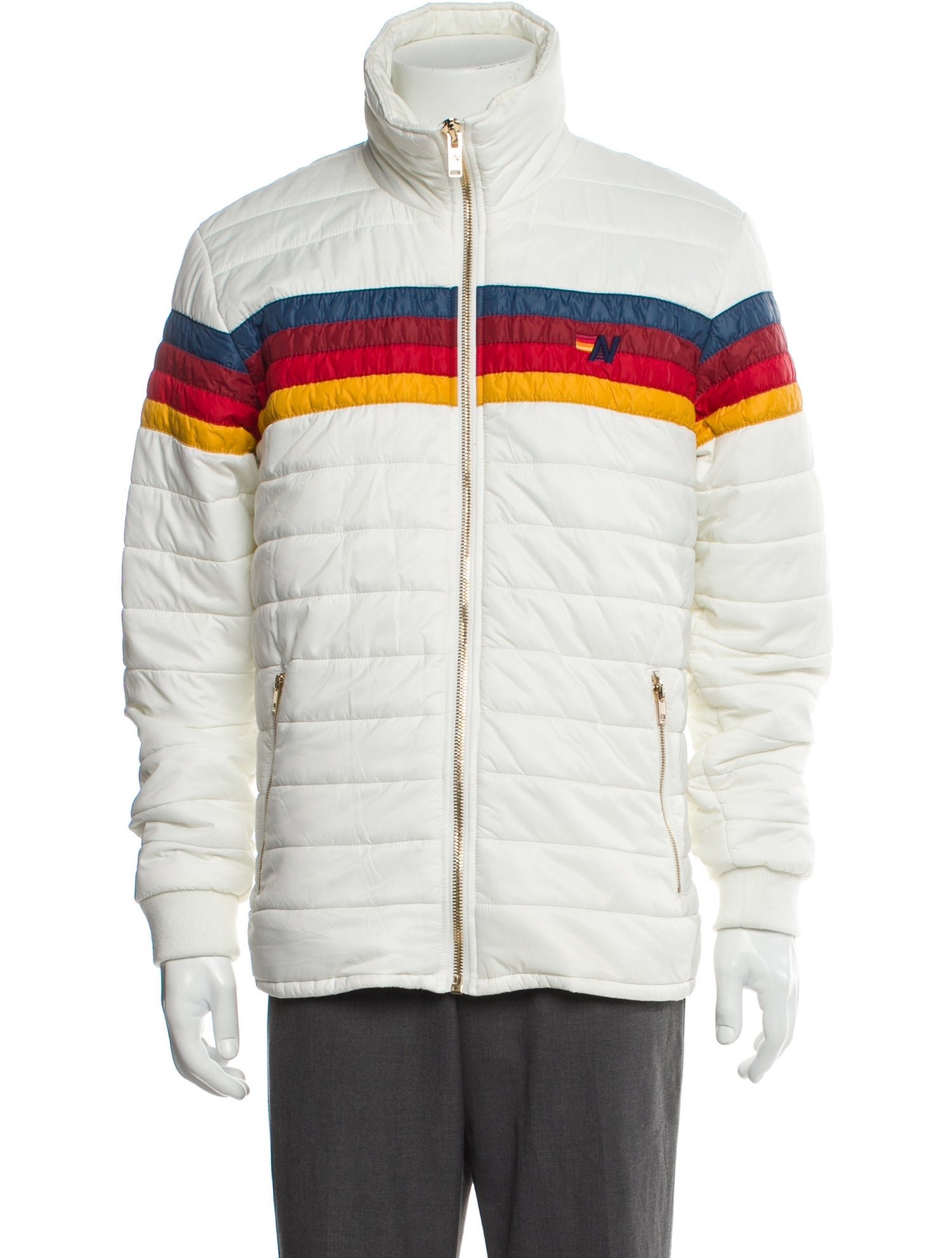 Aviator Nation Striped Jacket
