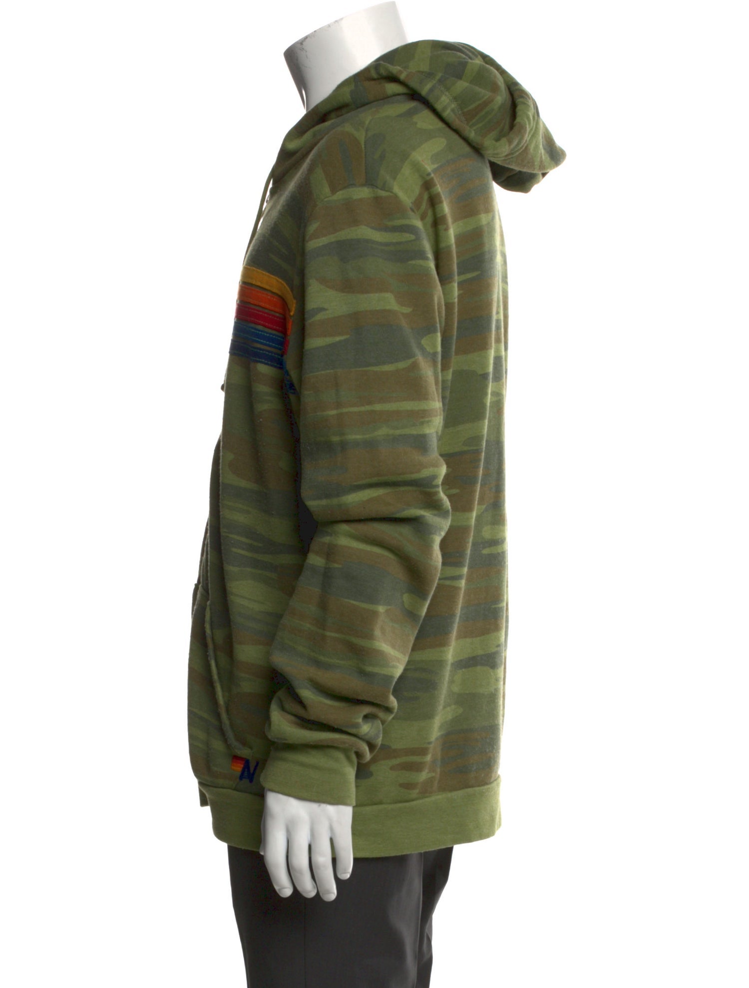 Aviator Nation Striped V-Neck Cardigan