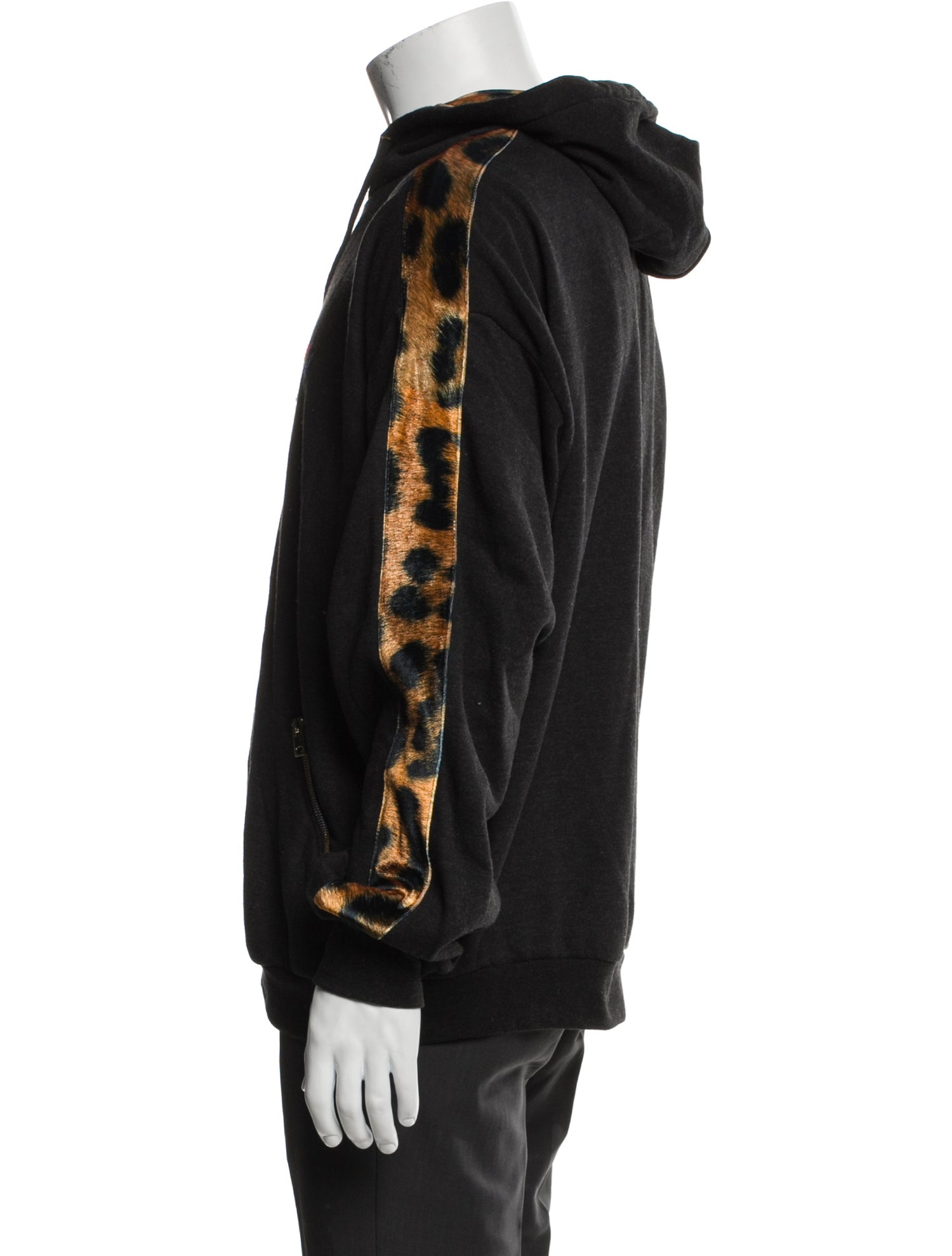 Aviator Nation Graphic Print Turtleneck Cardigan