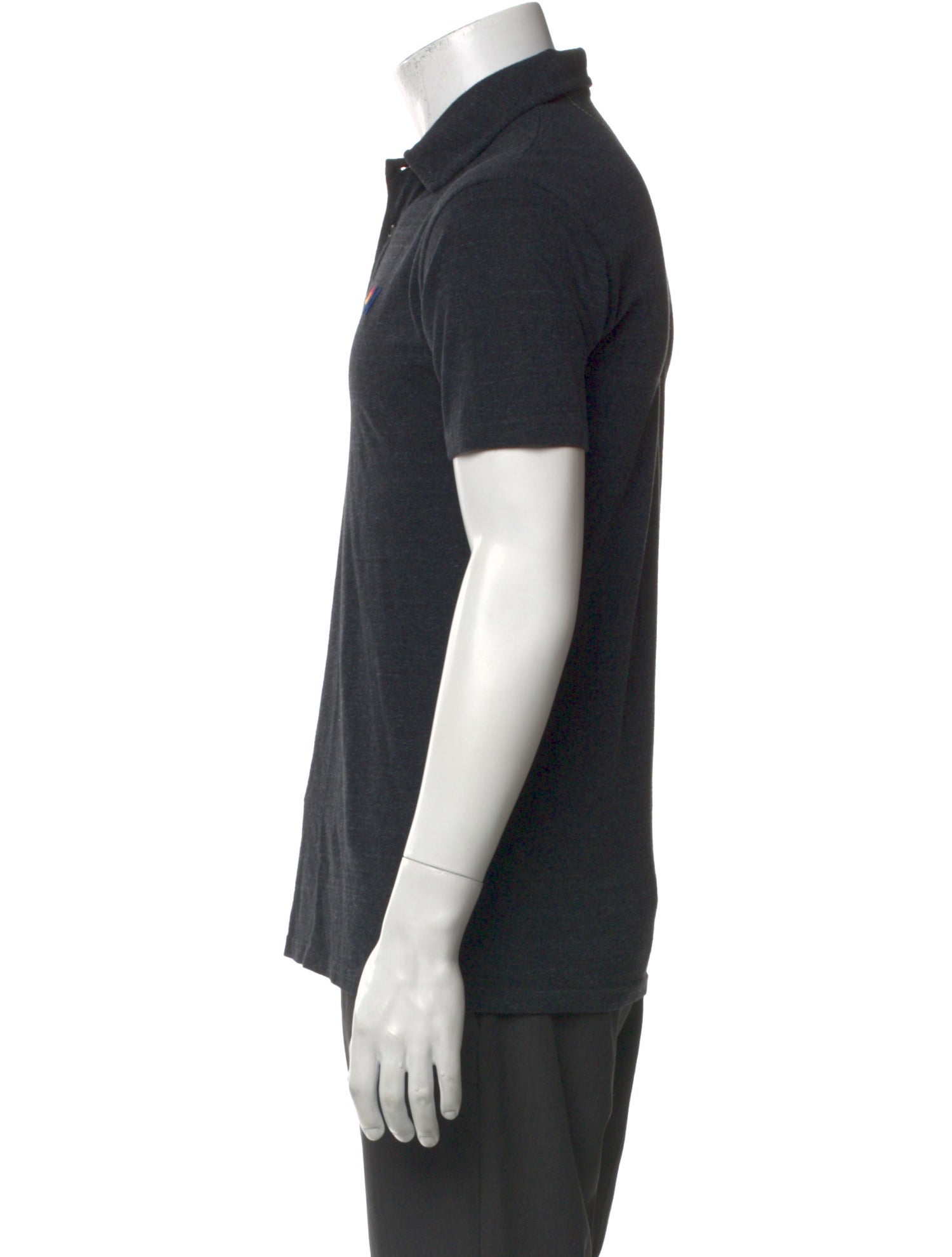 Aviator Nation Collar Short Sleeve Polo Shirt