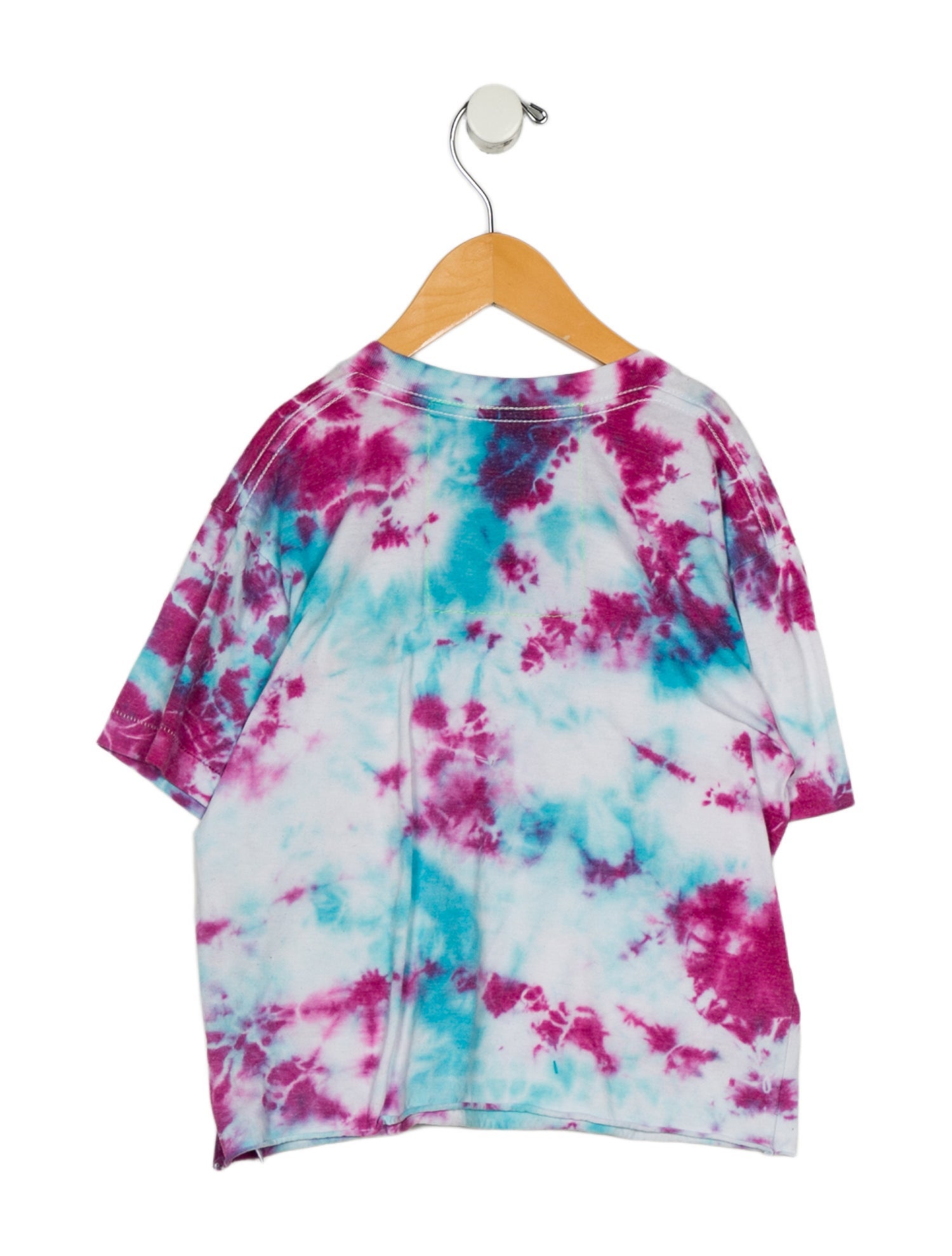 Aviator Nation Girls' Tie Dye Short Sleeve Top