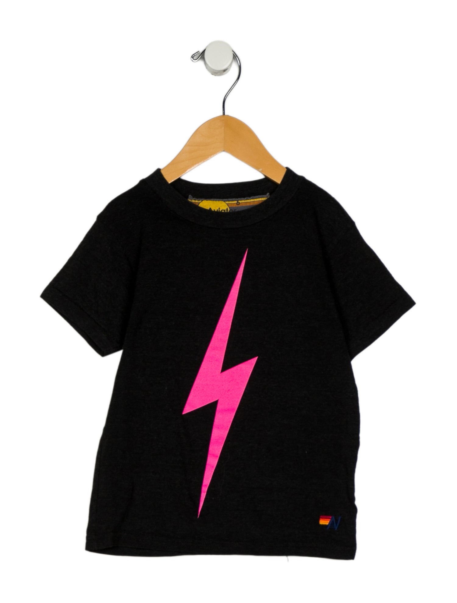 Aviator Nation Toddler Girl's Graphic Short Sleeve Top