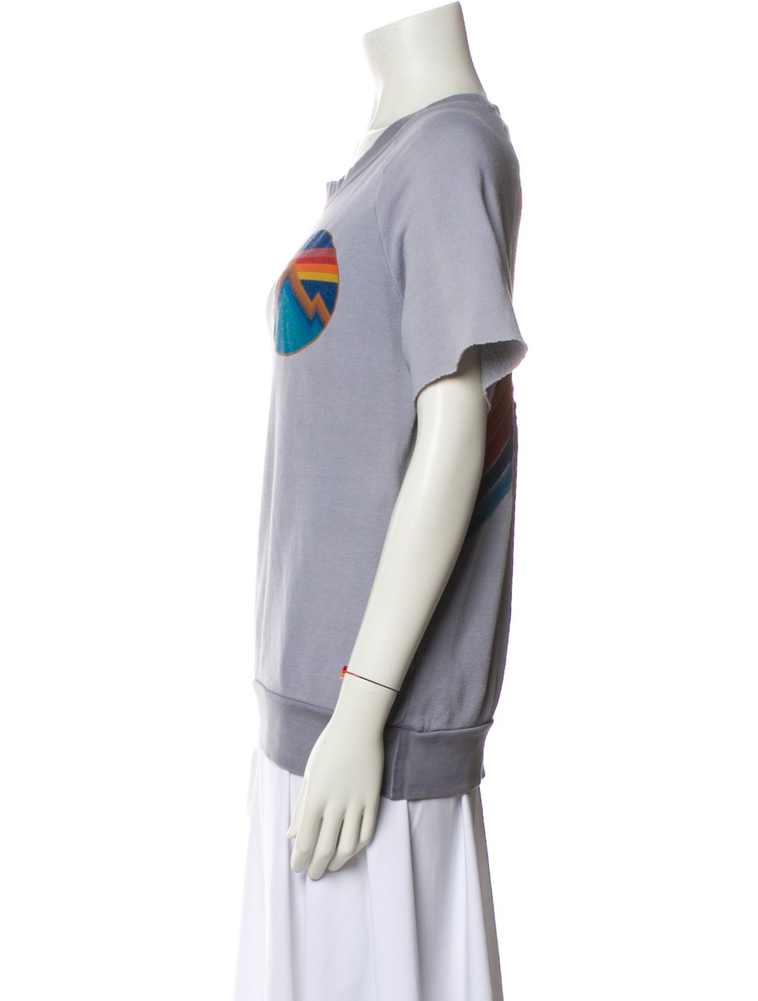 Aviator Nation Graphic Print Crew Neck T-Shirt