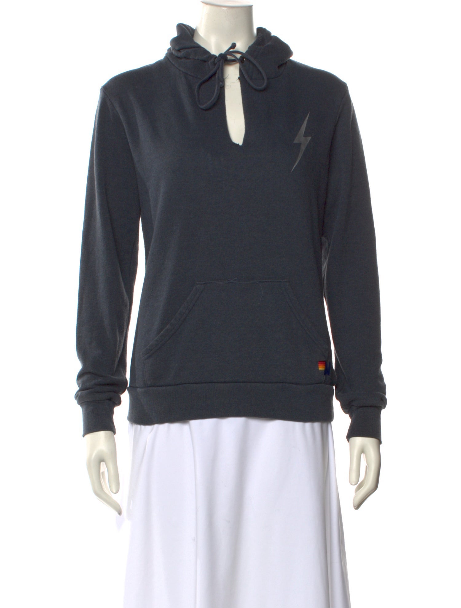 Aviator Nation V-Neck Long Sleeve Sweatshirt