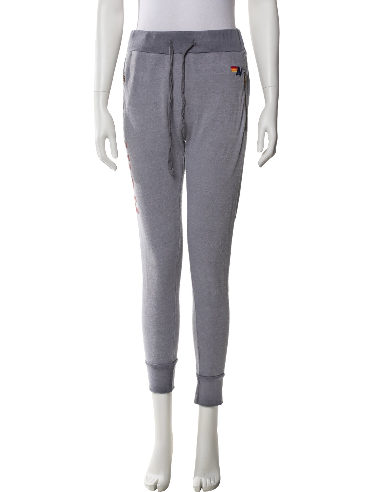 Aviator Nation Embroidered Accent Sweatpants