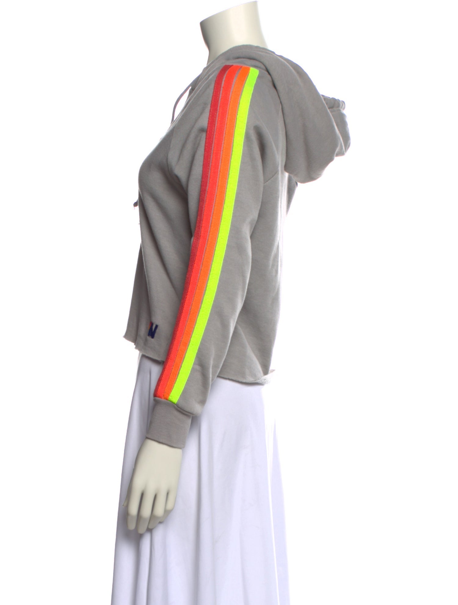 Aviator Nation Graphic Print V-Neck Sweatshirt