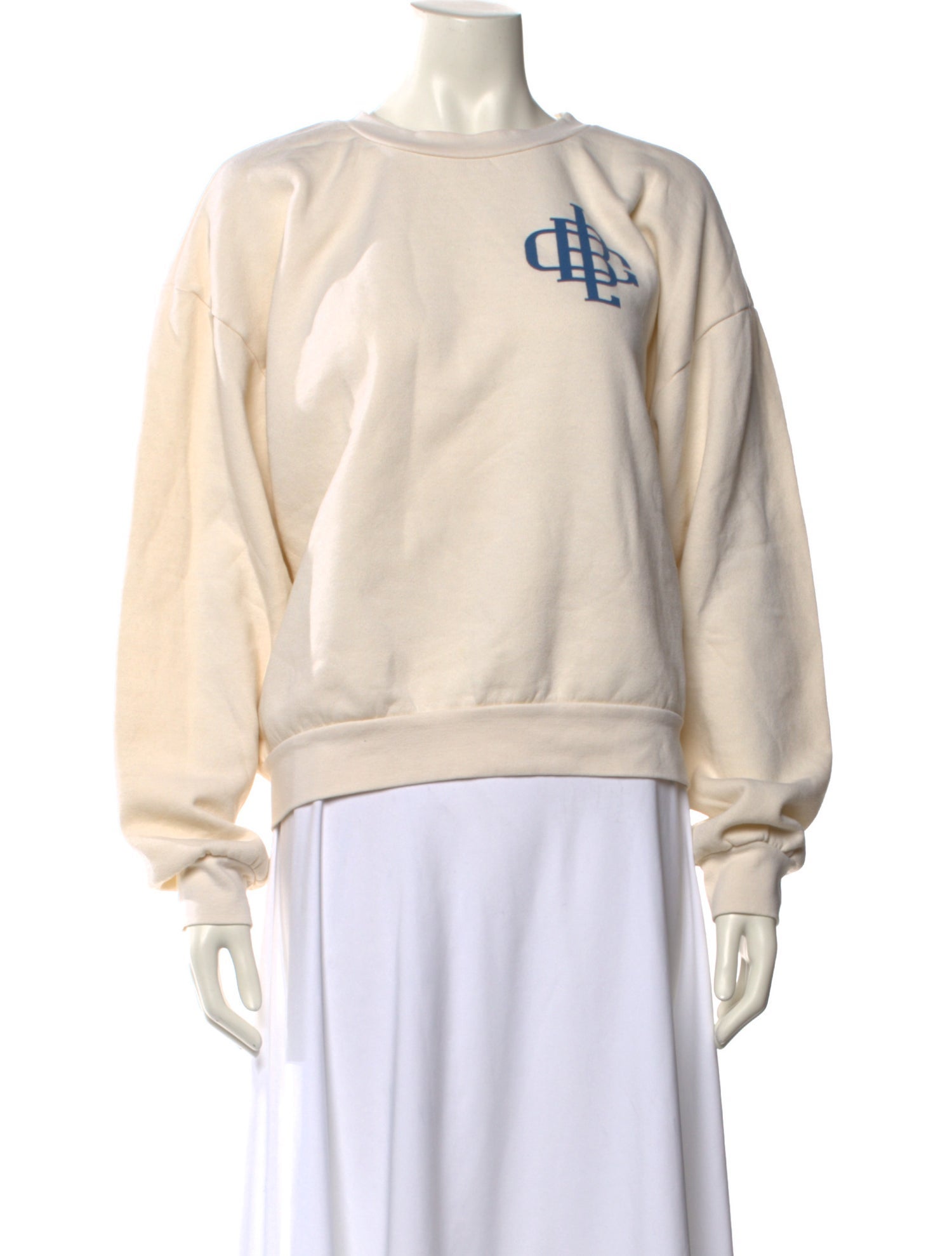 Aviator Nation Graphic Print Crew Neck Sweater