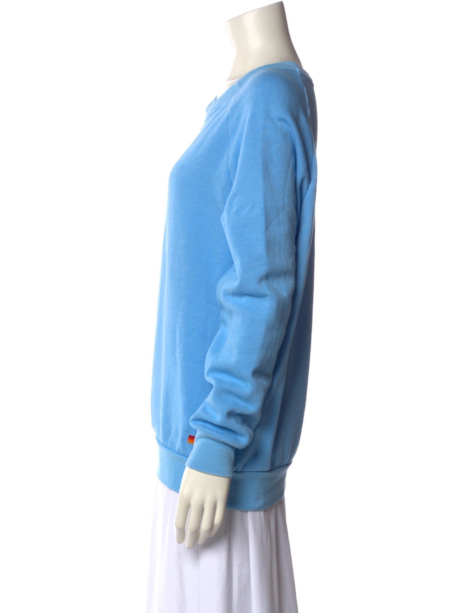 Aviator Nation Scoop Neck Long Sleeve Sweatshirt