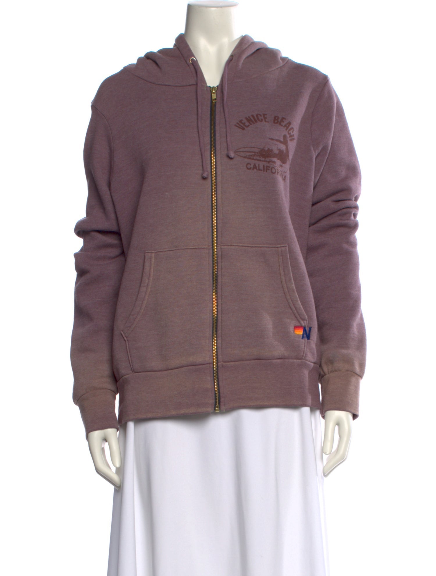 Aviator Nation Graphic Print Crew Neck Sweatshirt