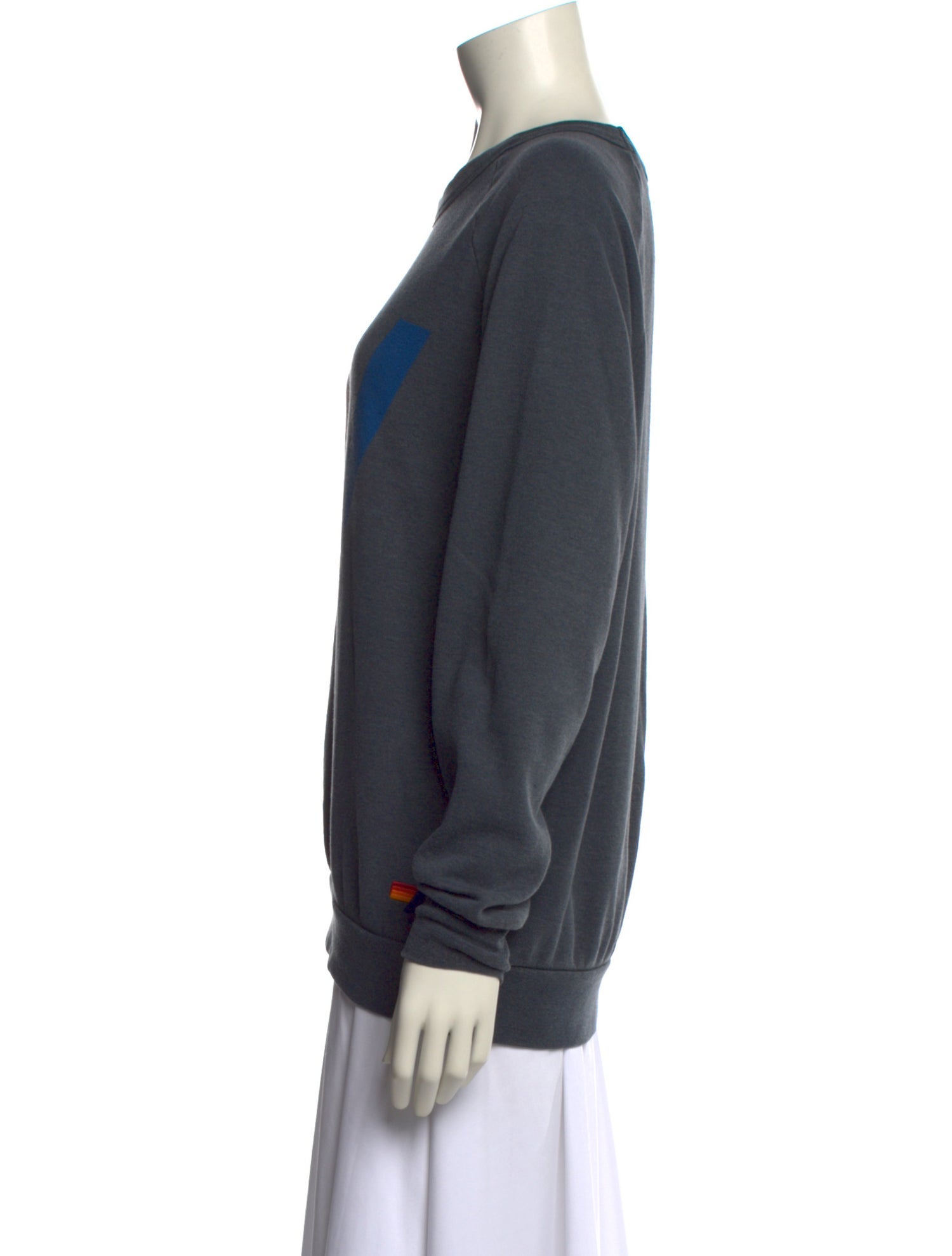 Aviator Nation Graphic Print Crew Neck Sweatshirt