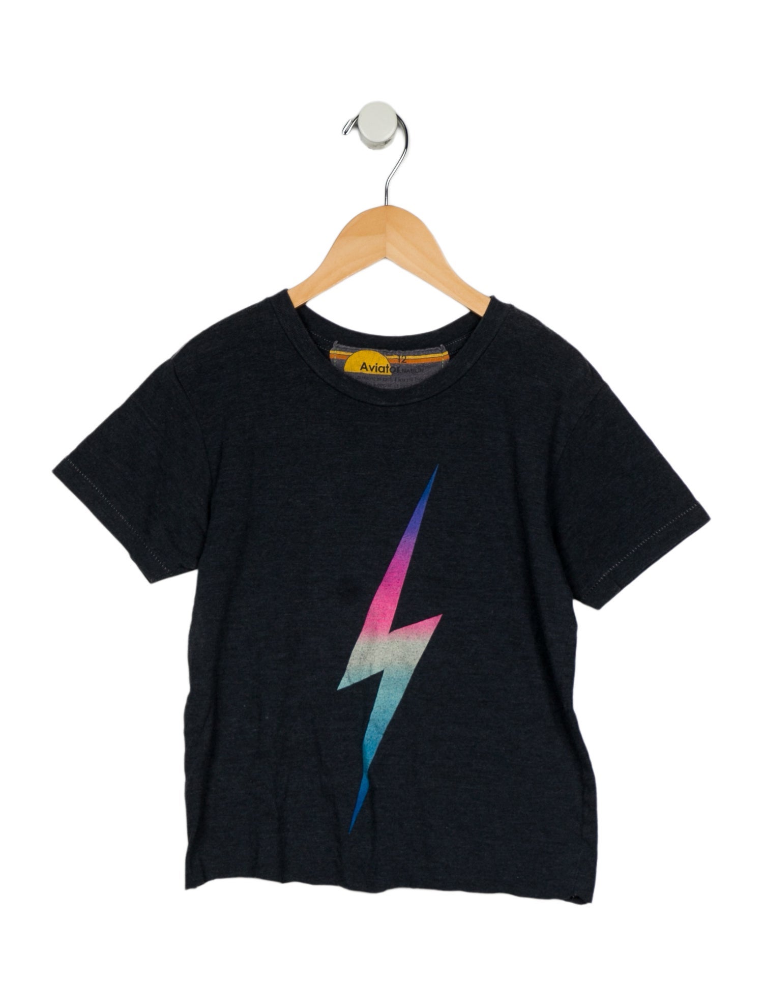 Aviator Nation Girls' Graphic Short Sleeve Top