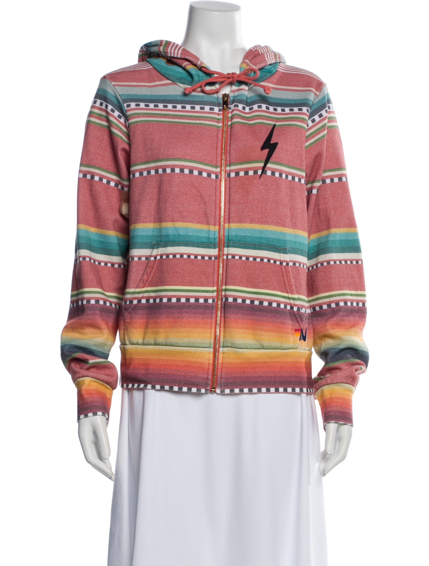 Aviator Nation Striped Jacket