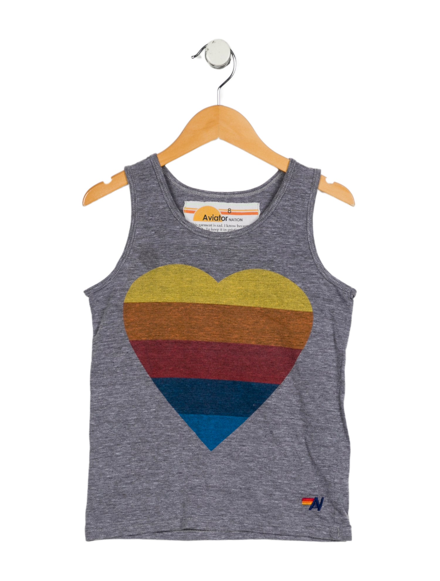 Aviator Nation Boys Solid Graphic Shirt