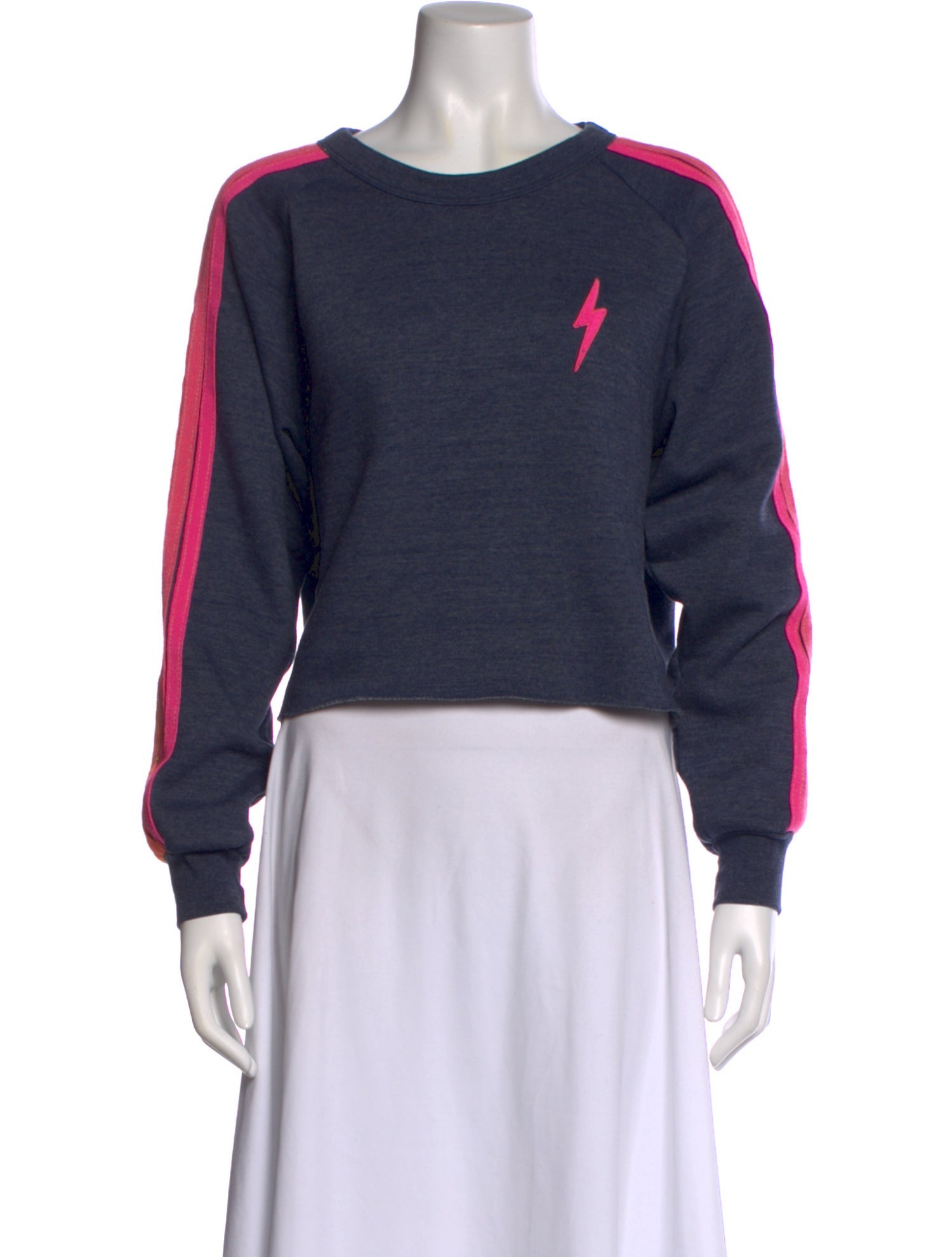 Aviator Nation Graphic Print Crew Neck Sweatshirt