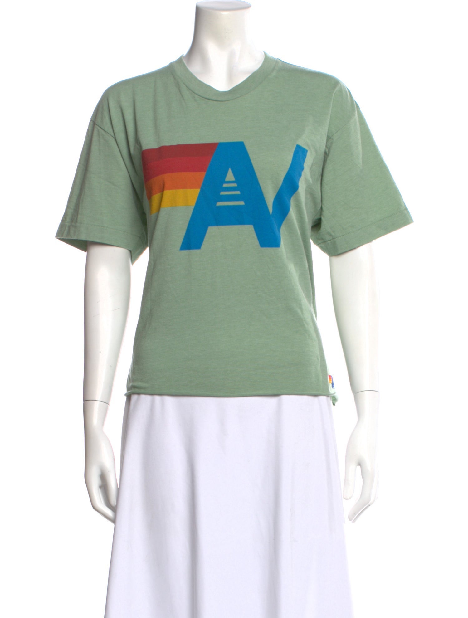 Aviator Nation Graphic Print Crew Neck T-Shirt