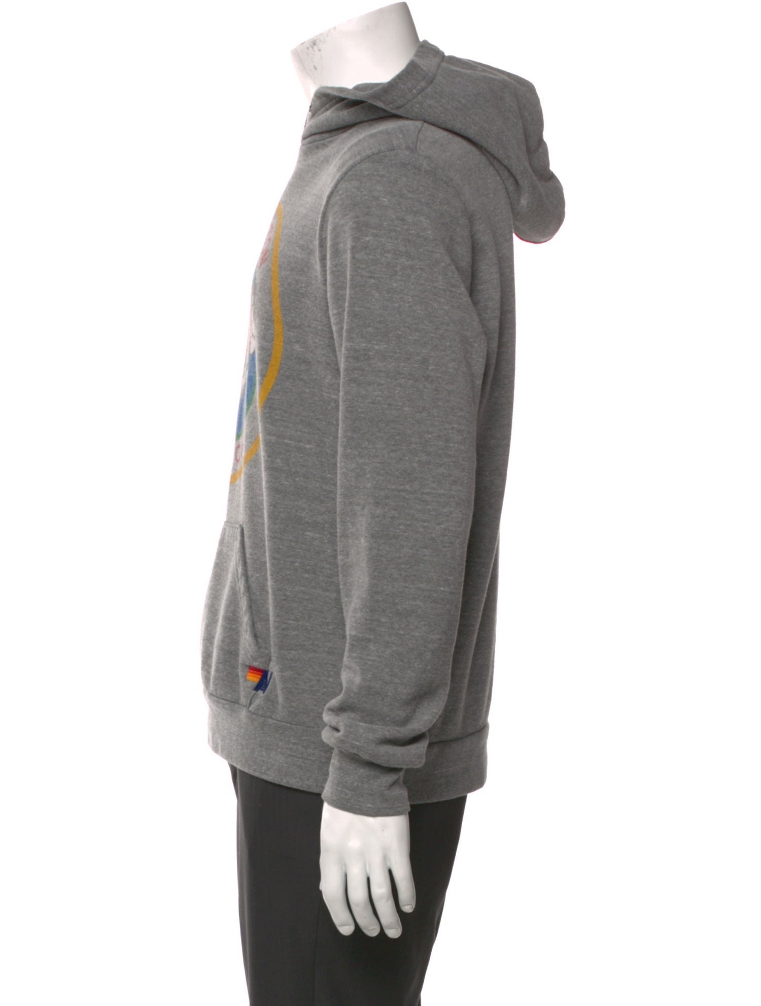 Aviator Nation Graphic Print Crew Neck Hoodie