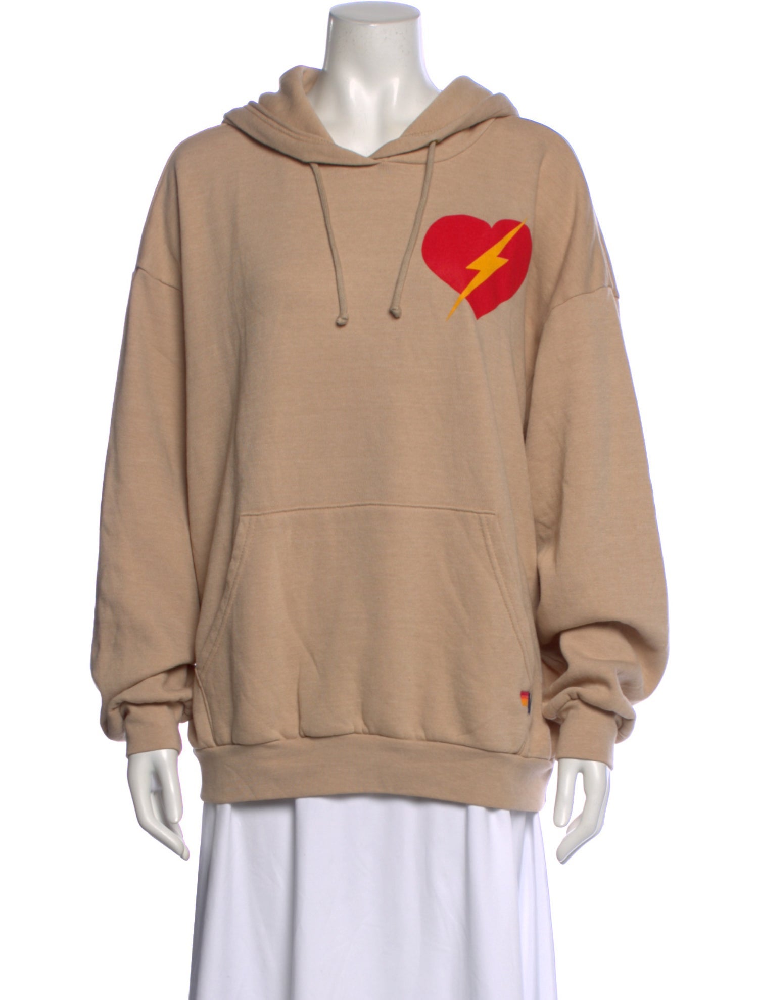 Aviator Nation Graphic Print Crew Neck Hoodie