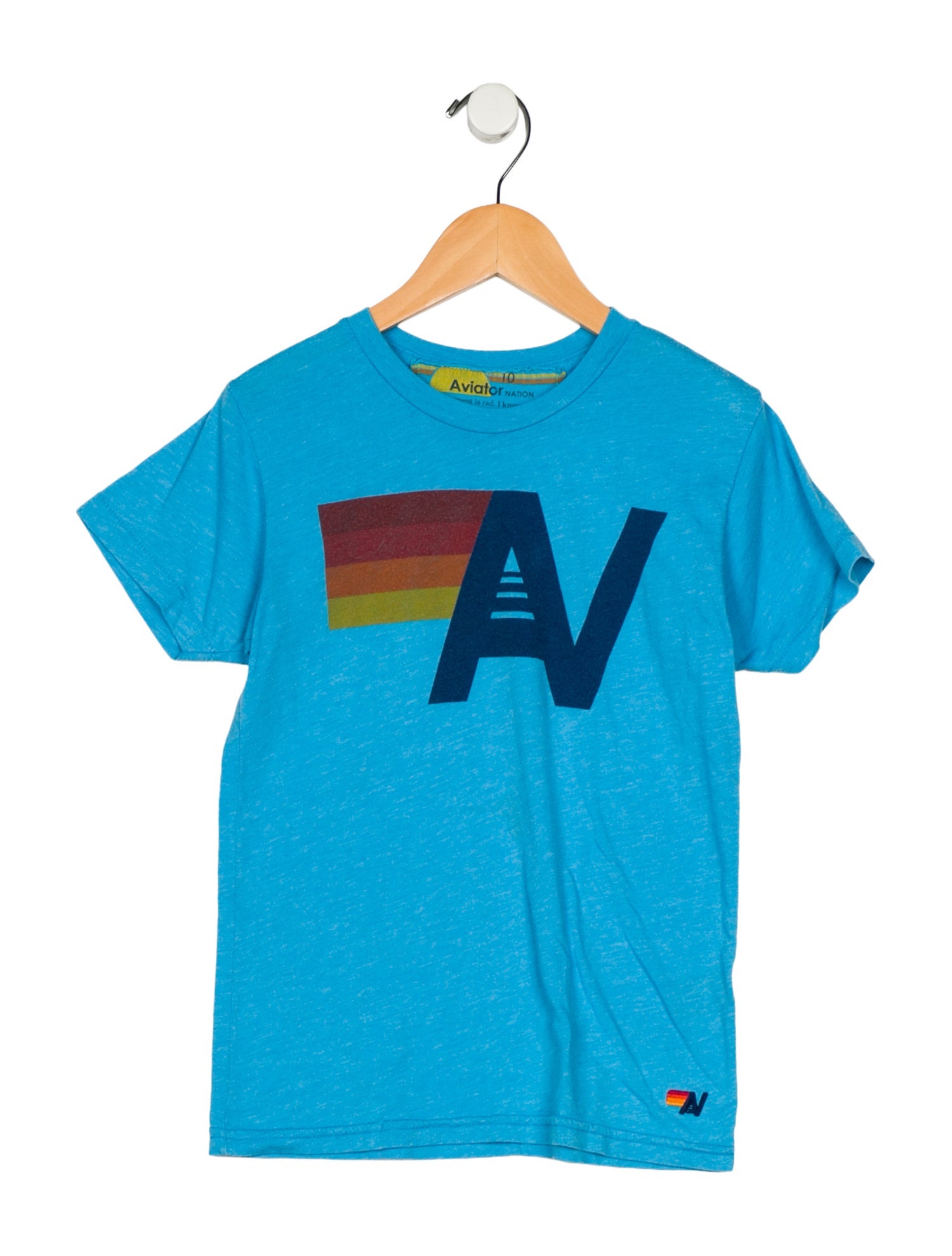 Aviator Nation Girls' Short-Sleeve Logo T-Shirt