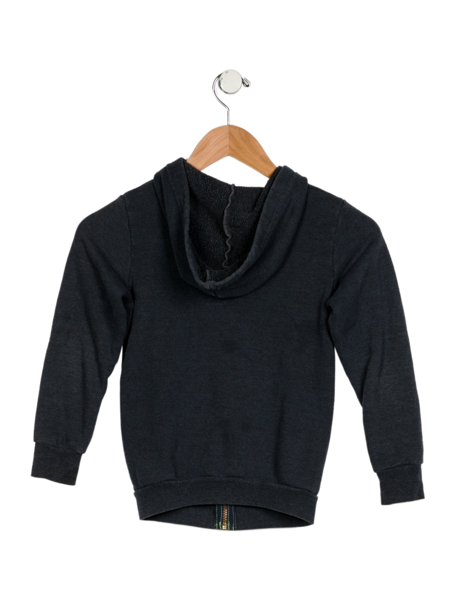 Aviator Nation Girls' Striped Hooded Jacket