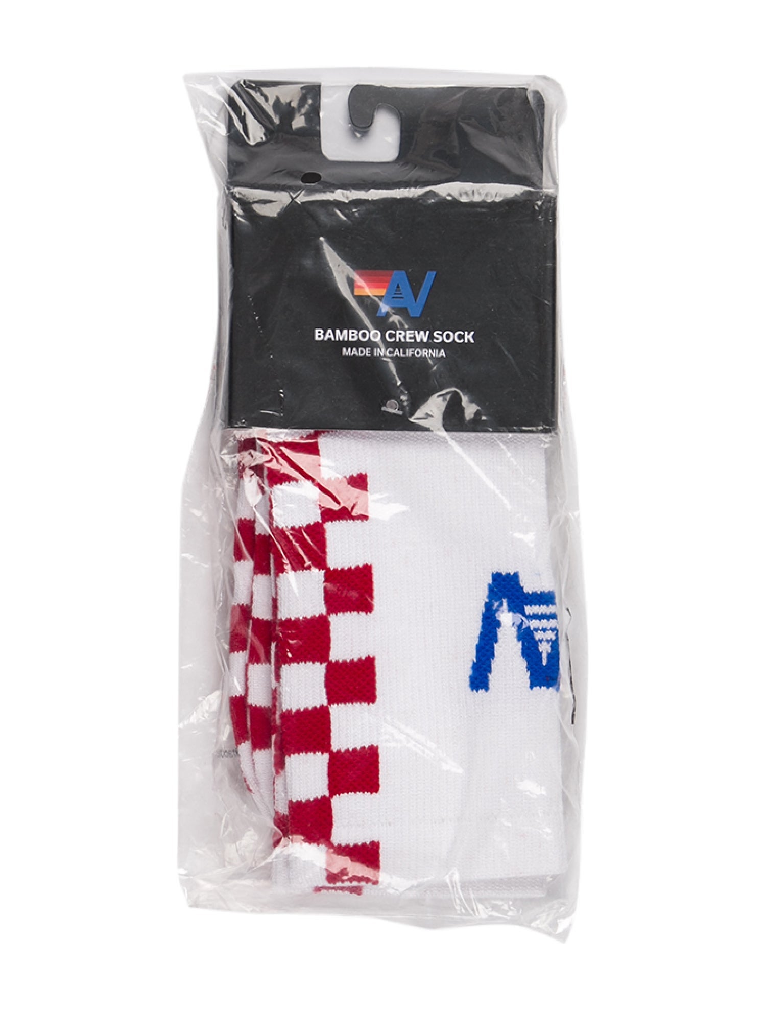 Aviator Nation White and Red Cotton Socks w/Tags