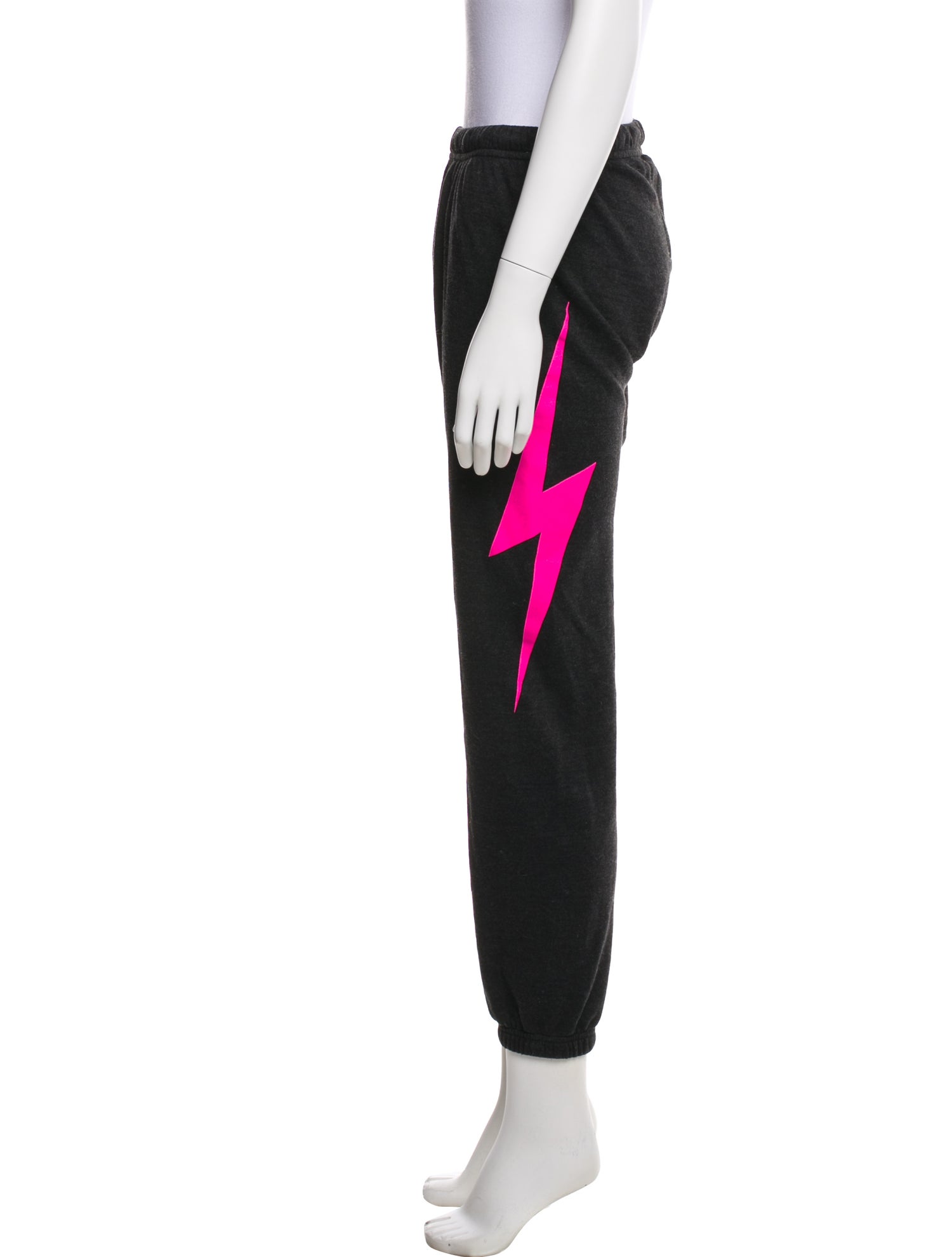 Aviator Nation Graphic Print Embroidered Accent Sweatpants