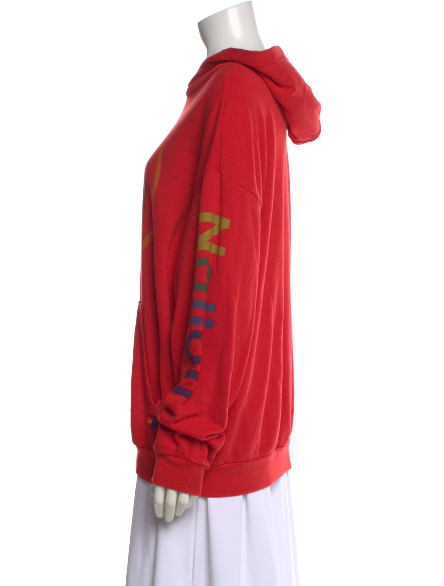 Aviator Nation Graphic Print Crew Neck Hoodie