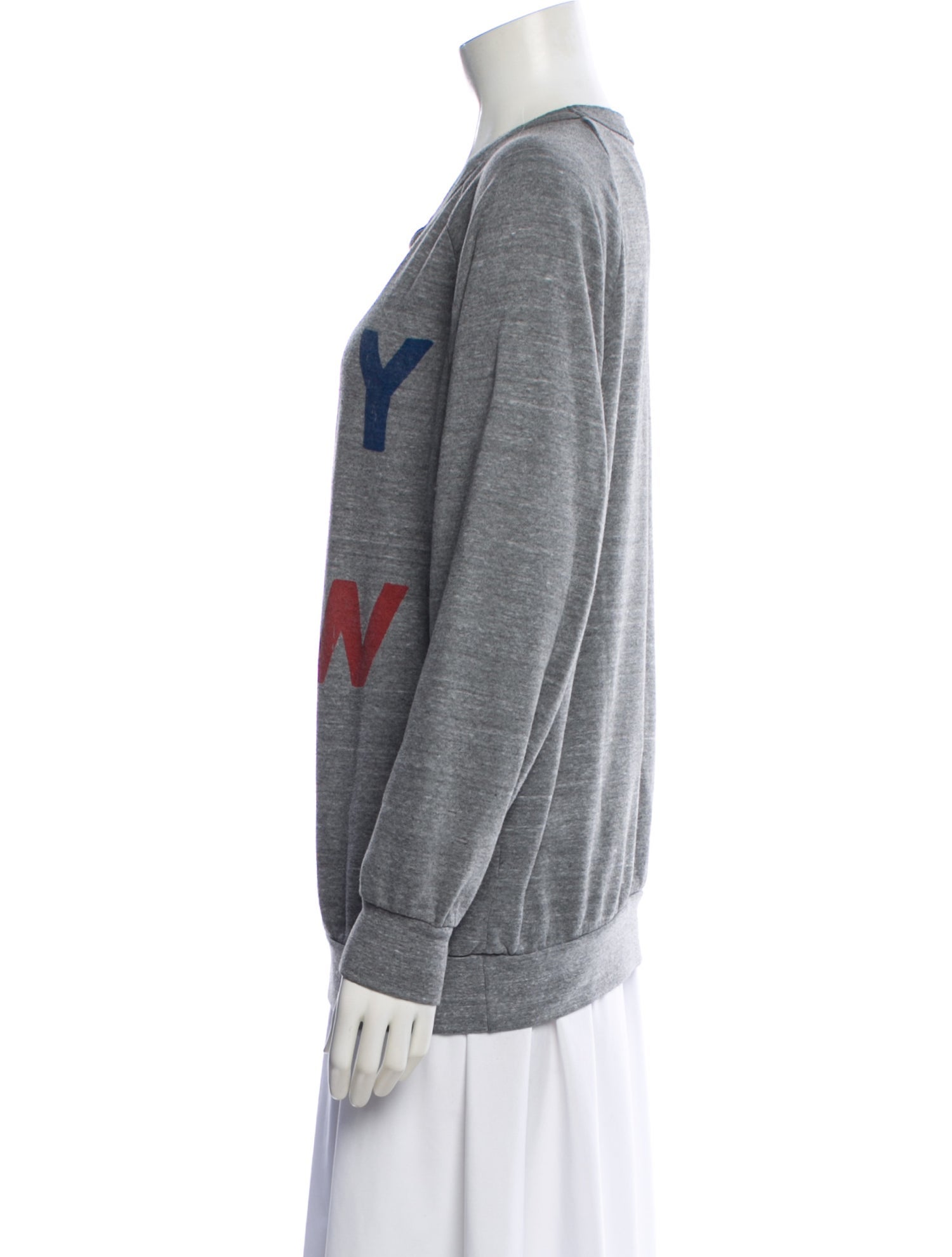 Aviator Nation Graphic Print Crew Neck Sweatshirt