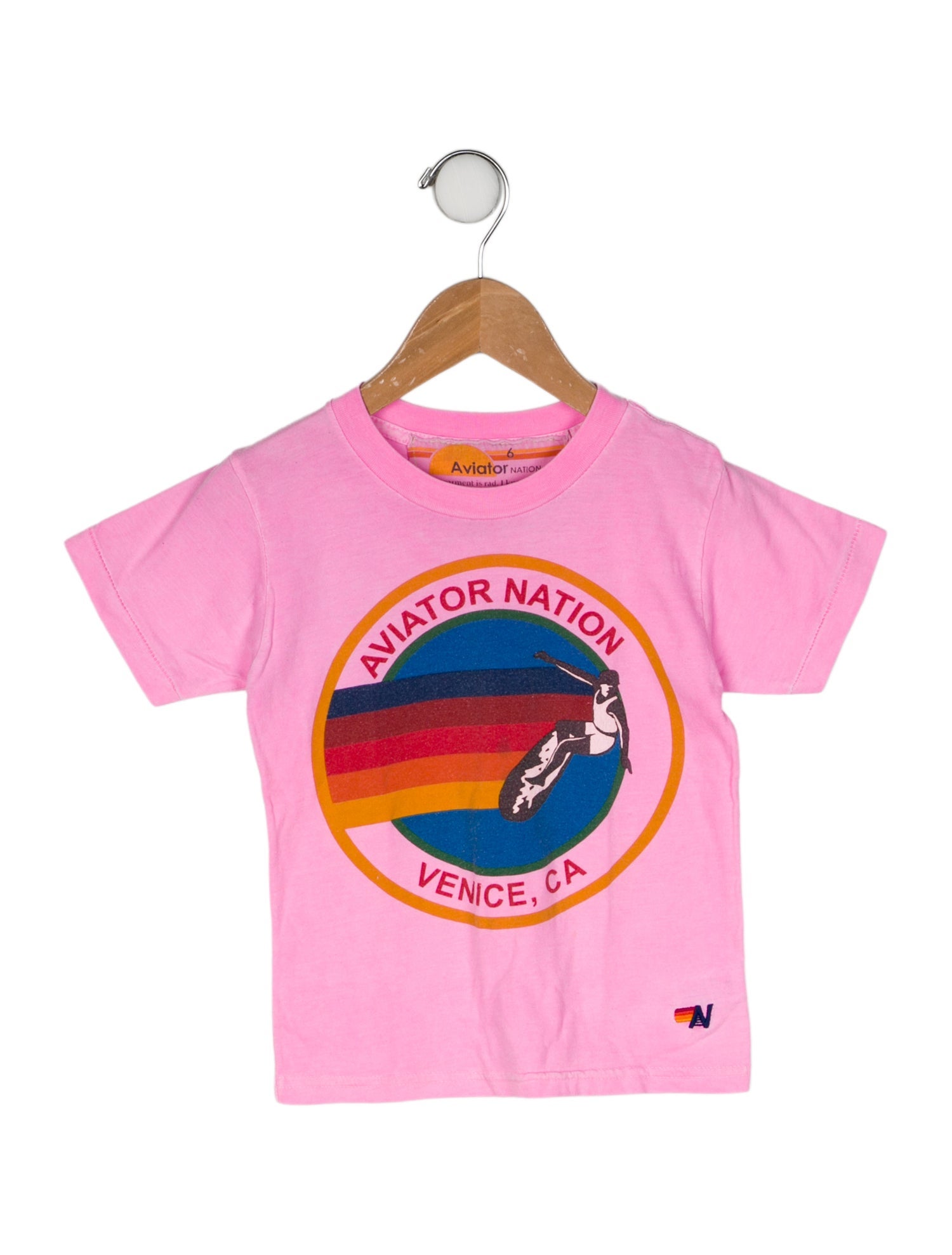 Aviator Nation Graphic Print T Shirt