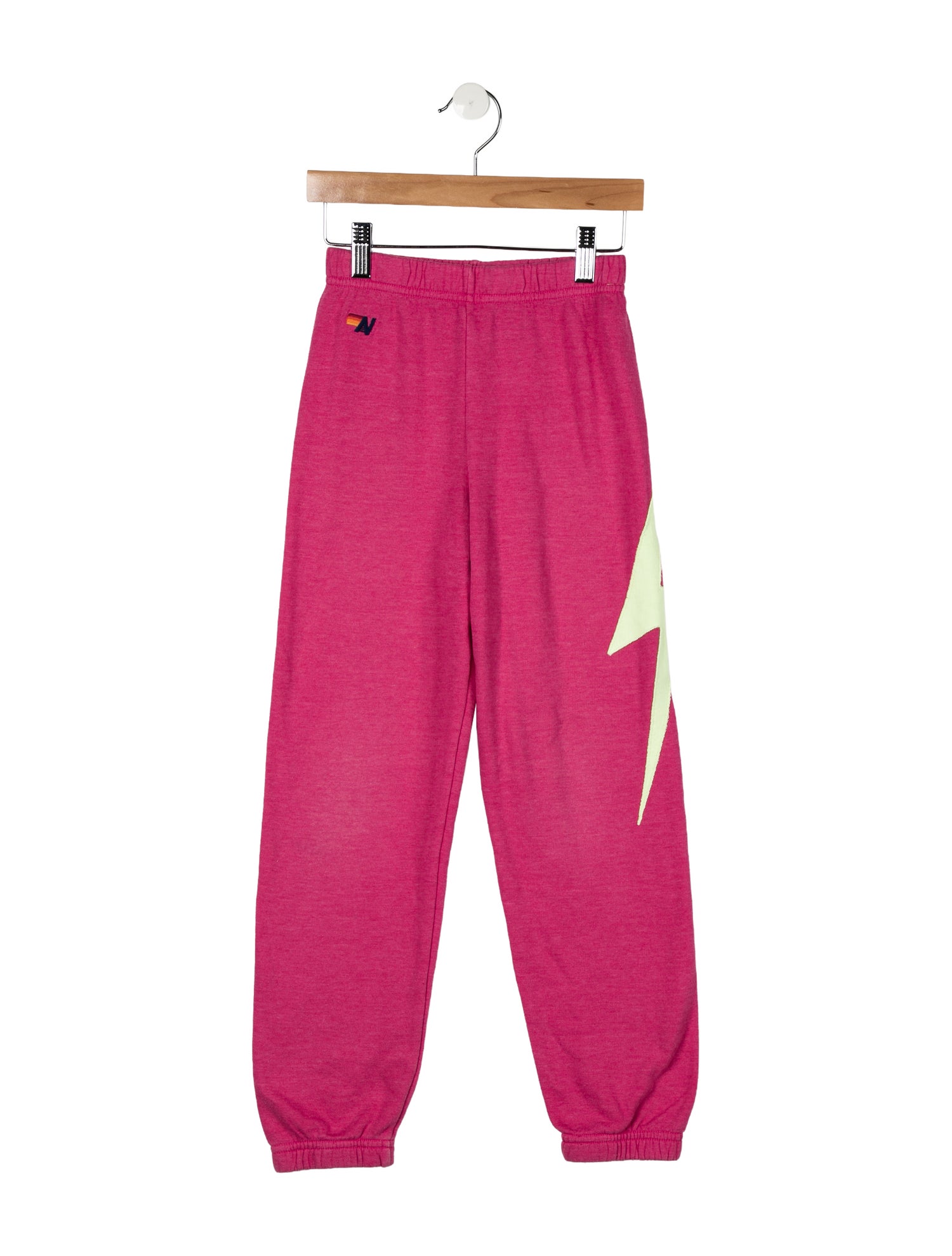 Aviator Nation Kids Girls' Pink Graphic Sweatpants