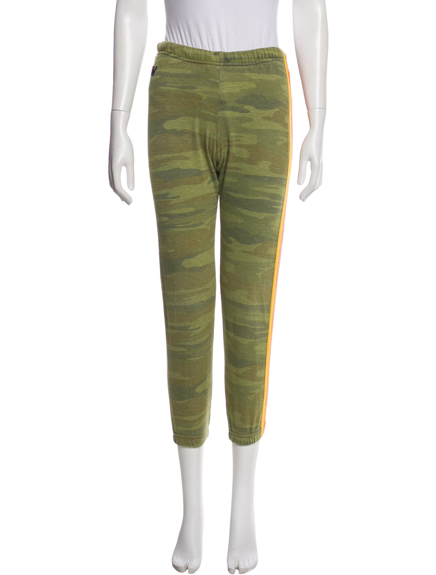 Aviator Nation Printed Embroidered Accent Sweatpants