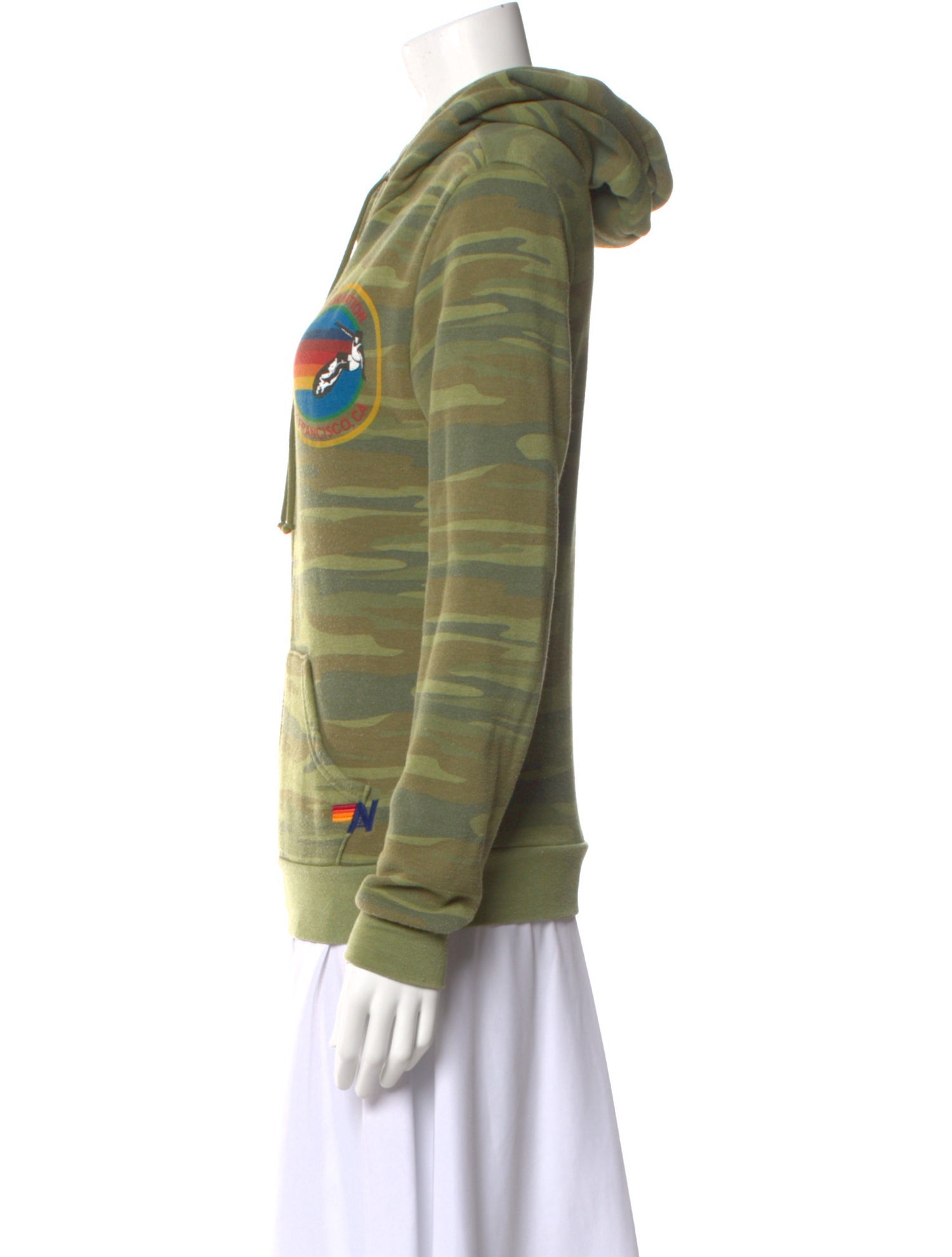 Aviator Nation Striped V-Neck Sweater