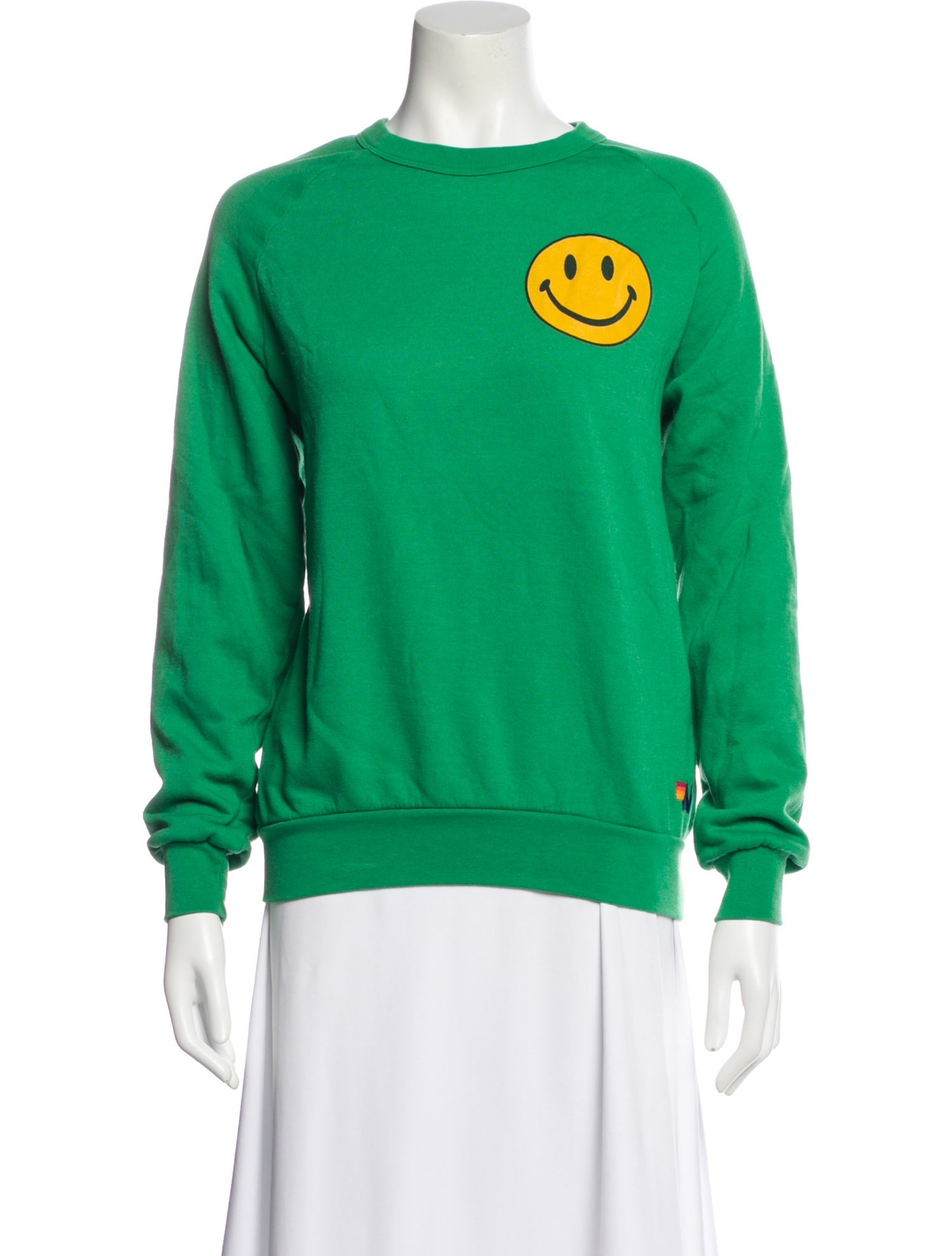 Aviator Nation Graphic Print Crew Neck Sweatshirt