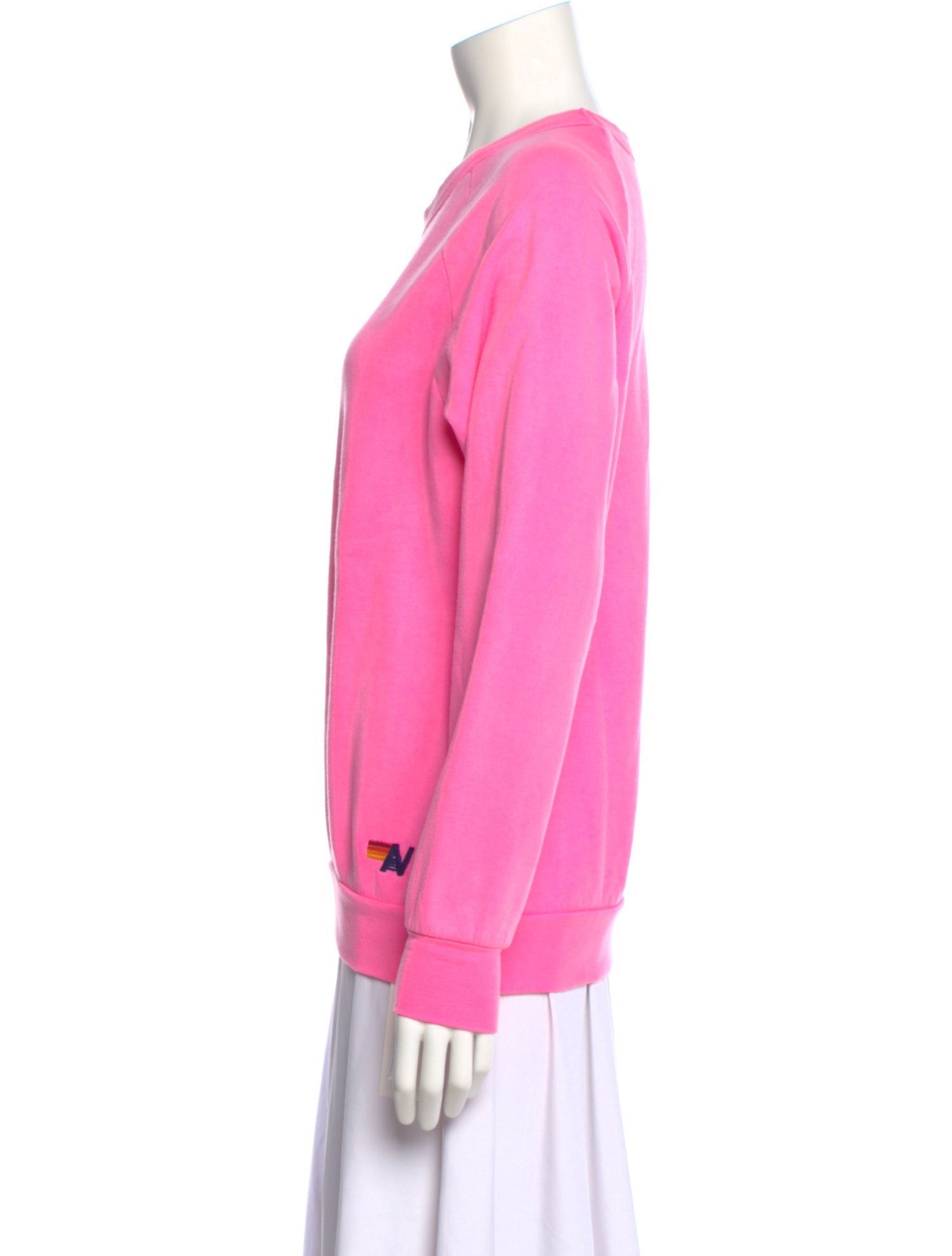 Aviator Nation Graphic Print Crew Neck Sweatshirt