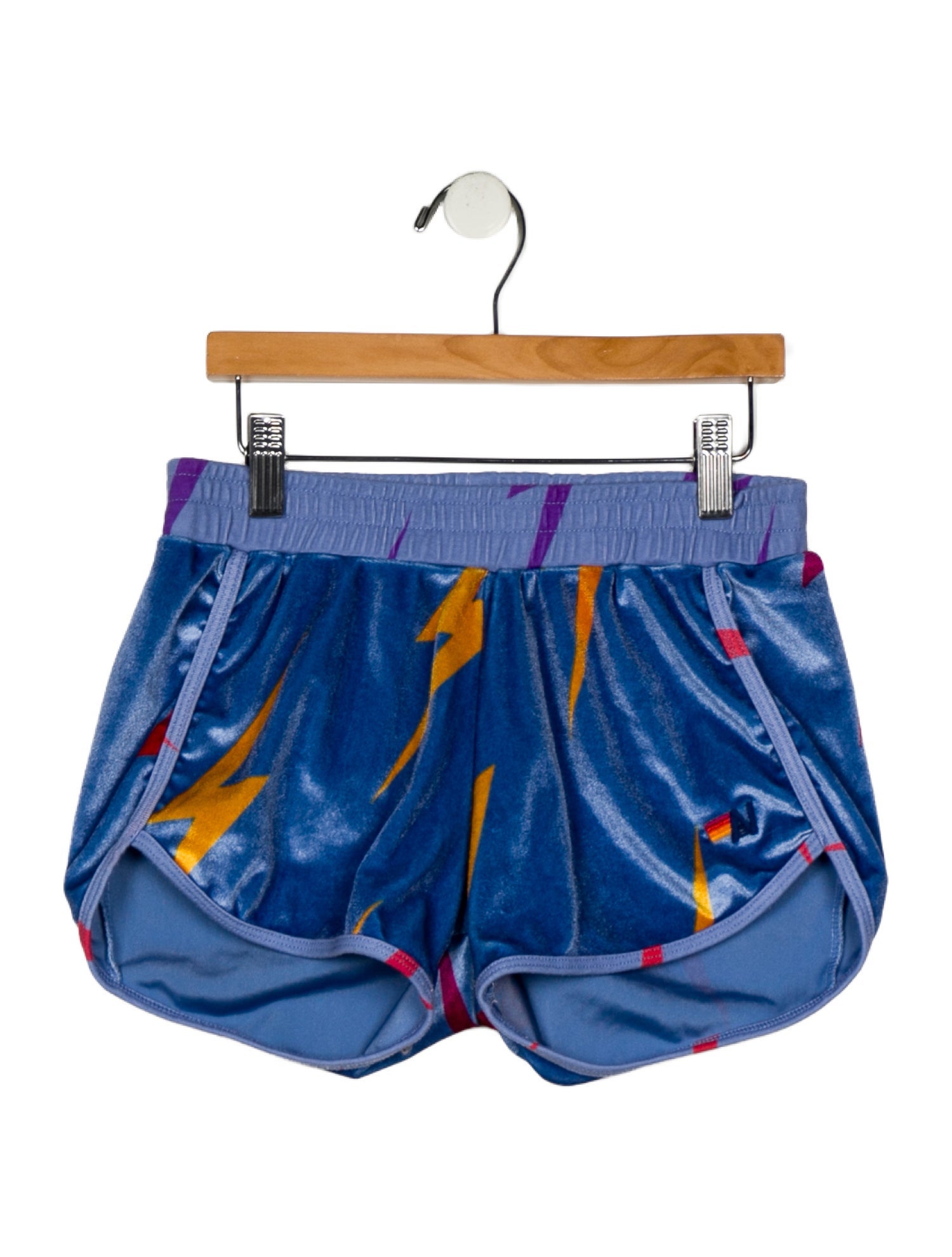 Aviator Nation Girls' Velvet Print Shorts