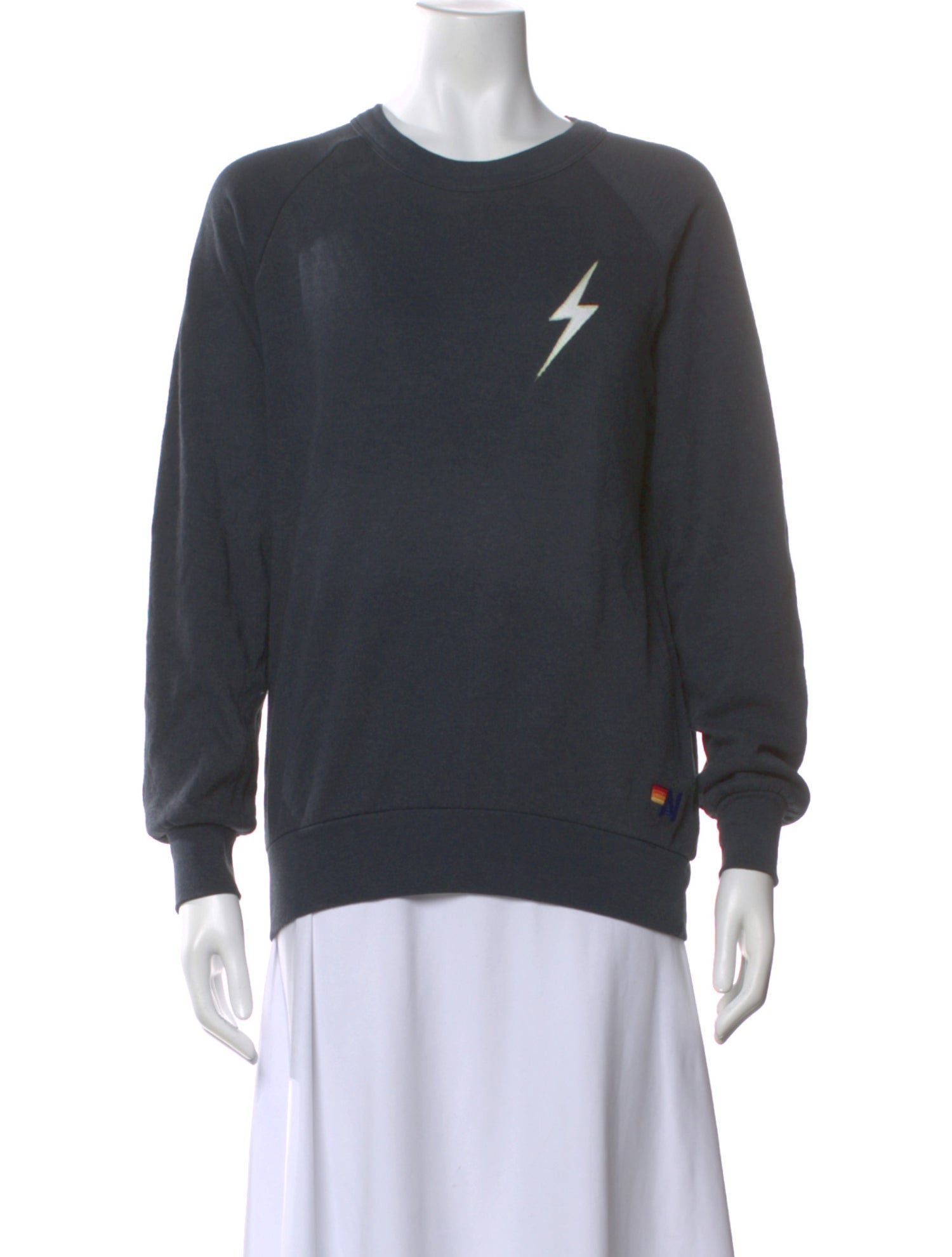 Aviator Nation Crew Neck Long Sleeve Sweatshirt