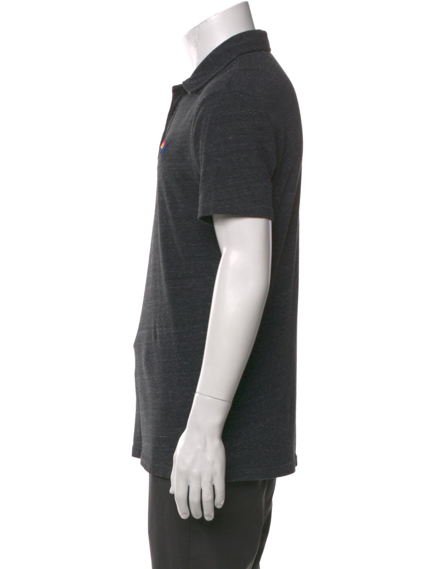 Aviator Nation Crew Neck Short Sleeve Polo Shirt