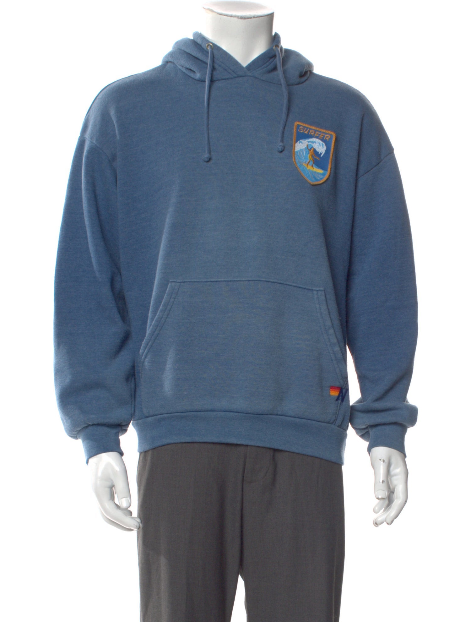 Aviator Nation Graphic Print Crew Neck Hoodie