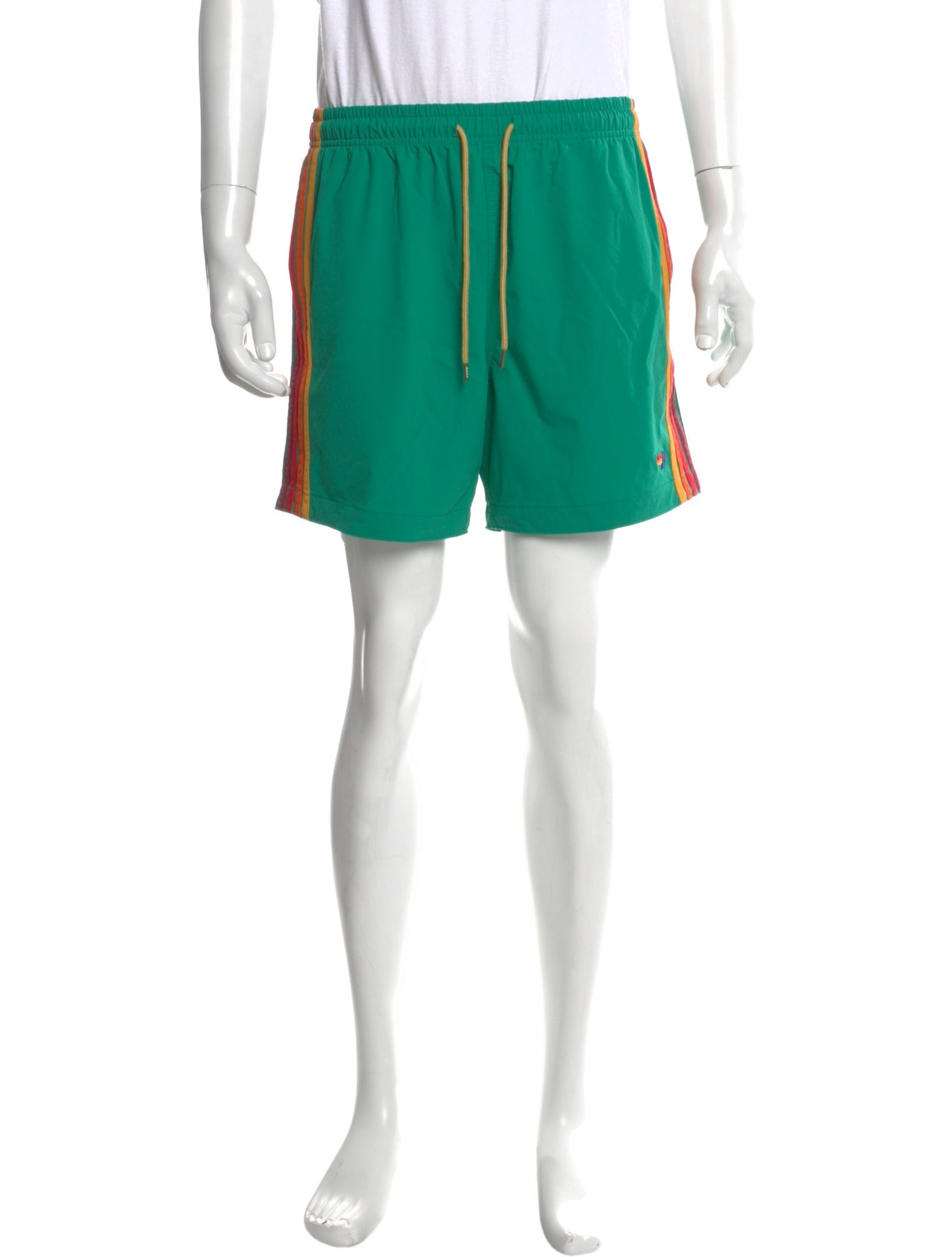 Aviator Nation Striped Jogger Shorts