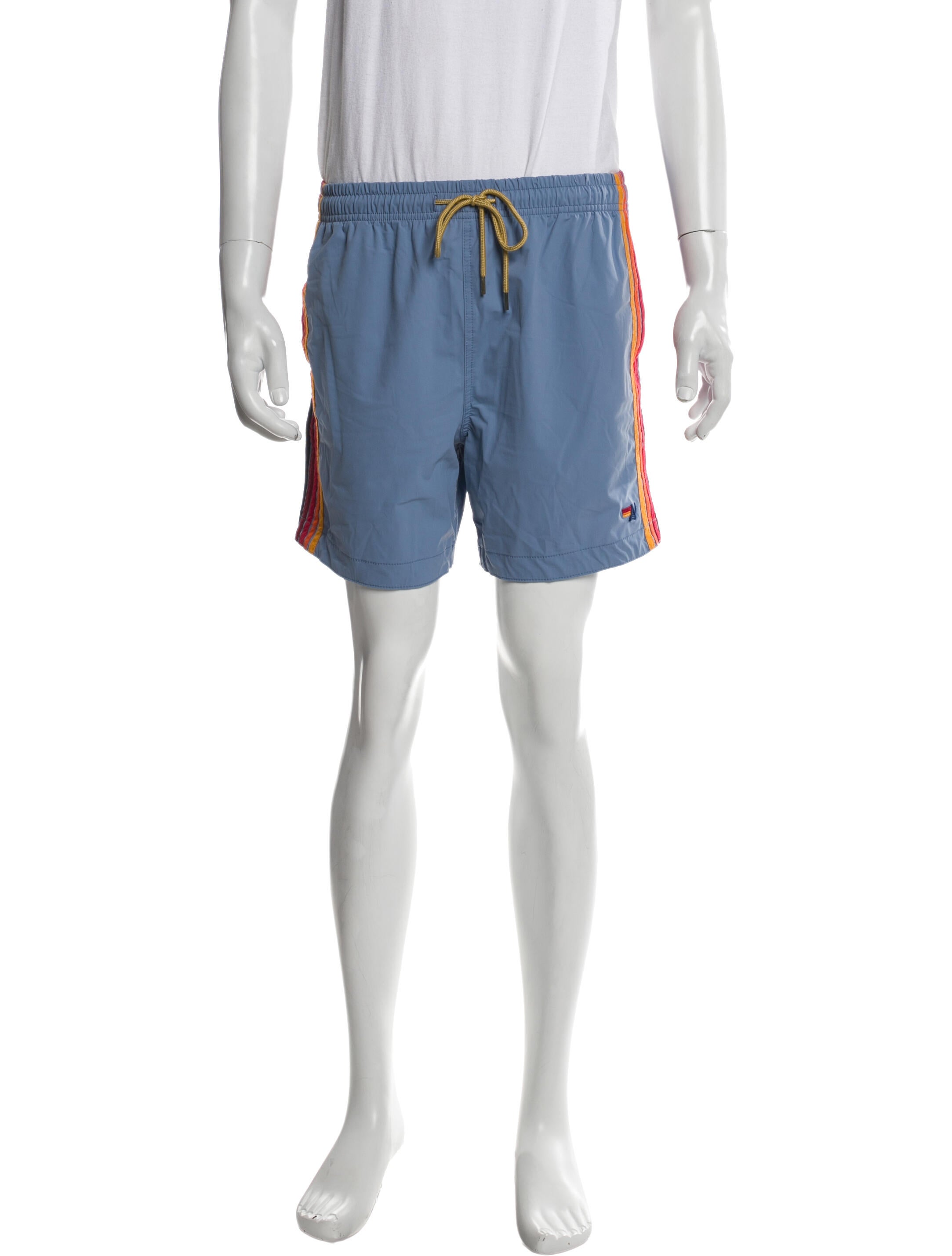 Aviator Nation Striped Jogger Shorts