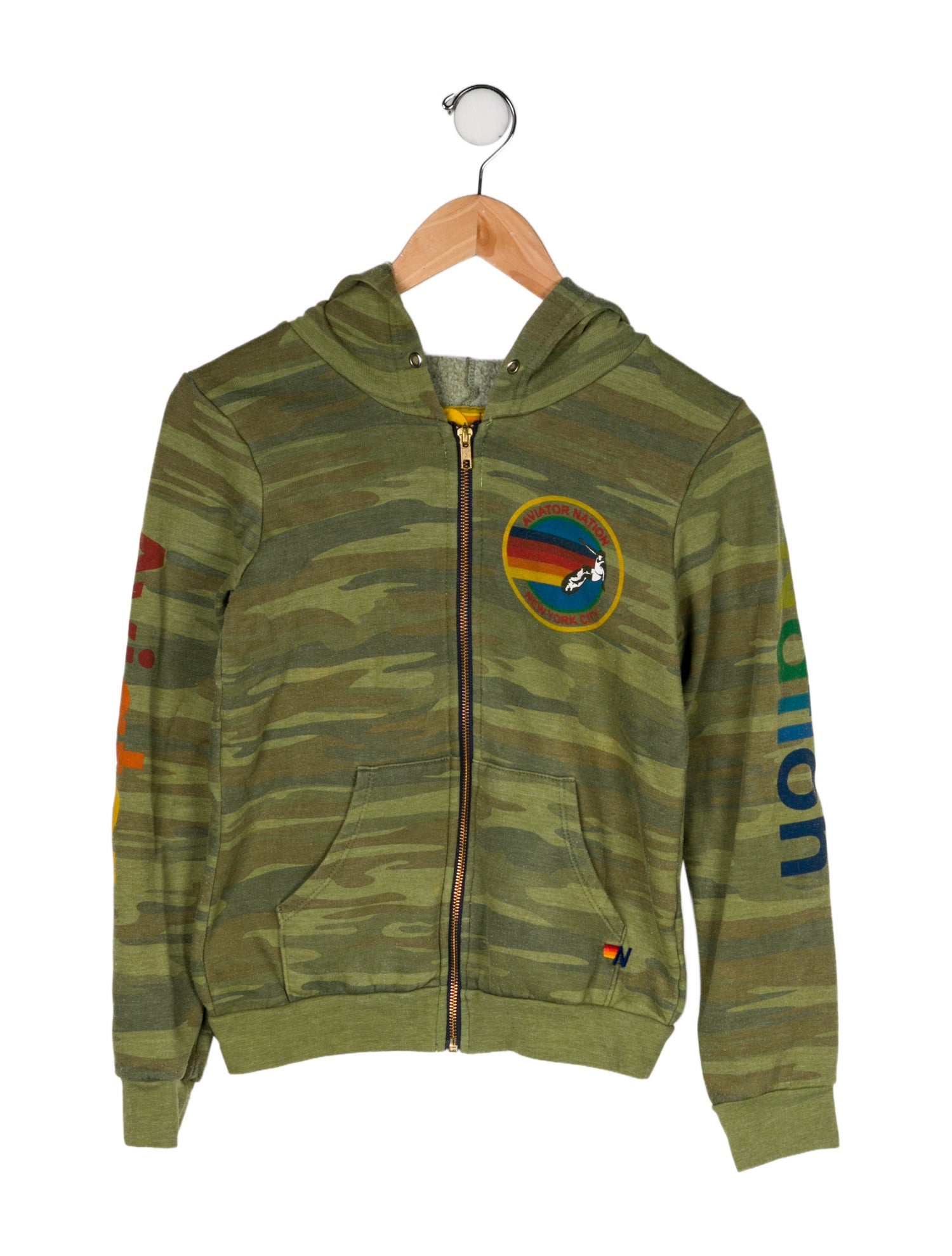 Aviator Nation Girls' Graphic Printed Hoodie