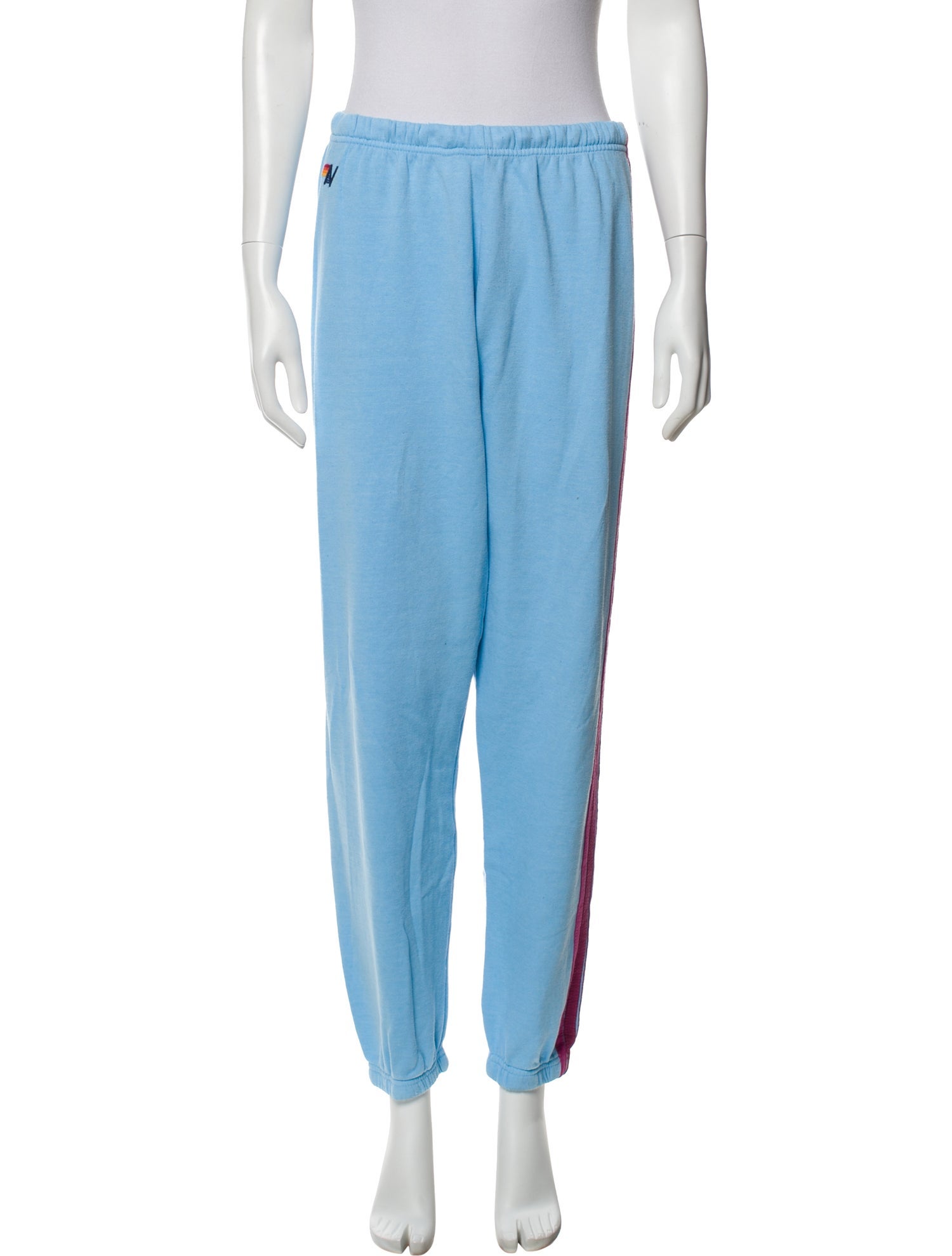 Aviator Nation Striped Skinny Leg Pants