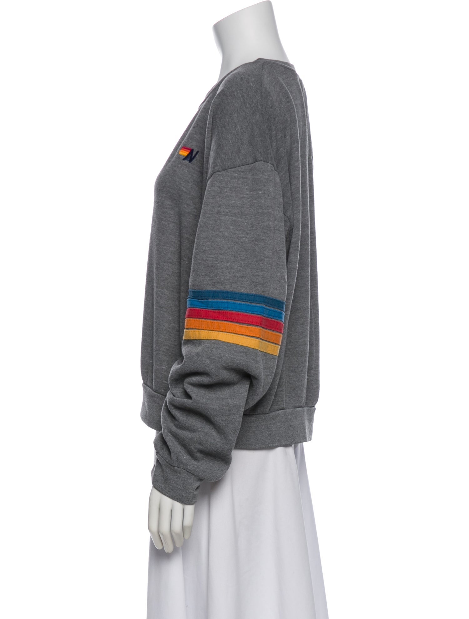 Aviator Nation Crew Neck Long Sleeve Sweatshirt