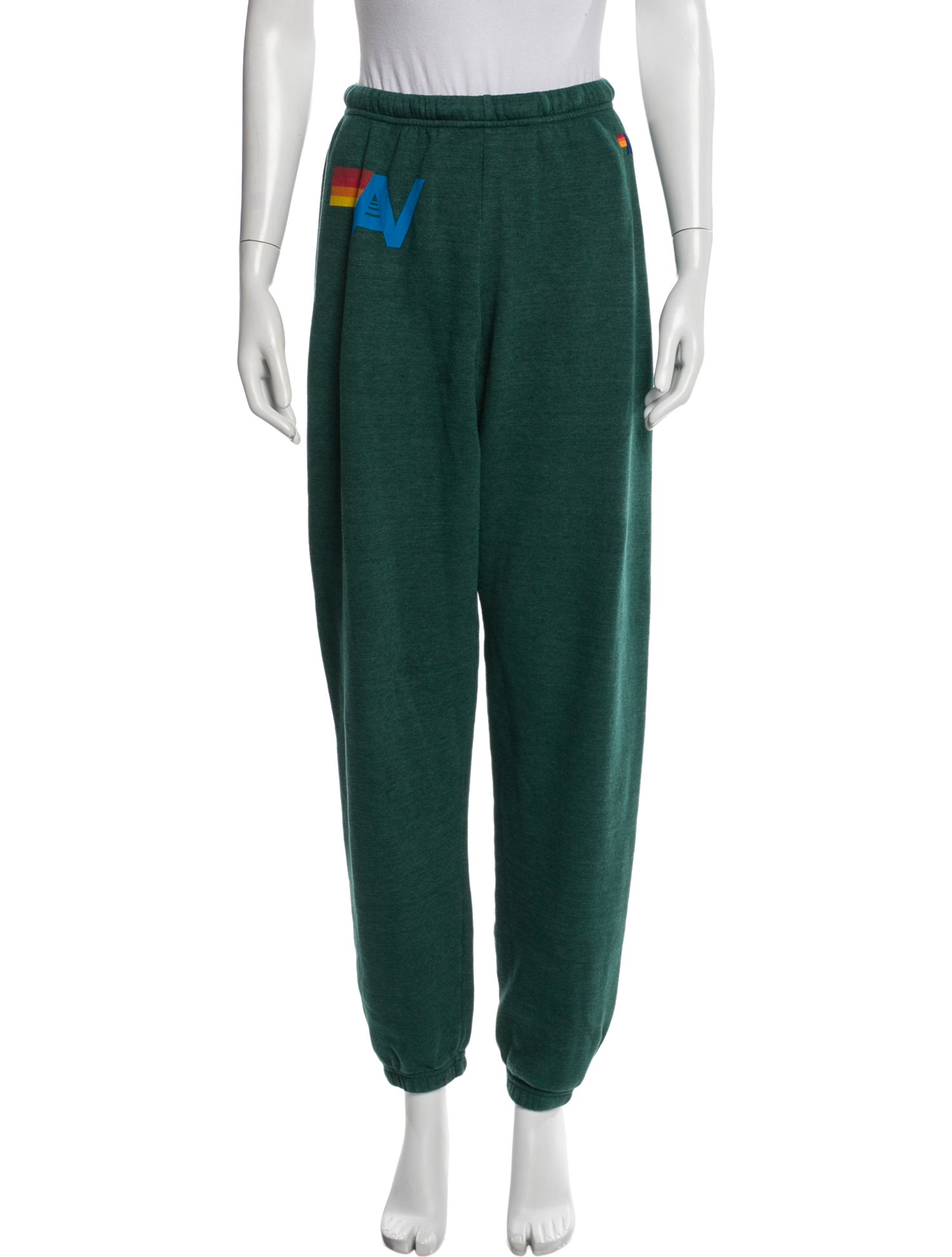 Aviator Nation Embroidered Accent Sweatpants