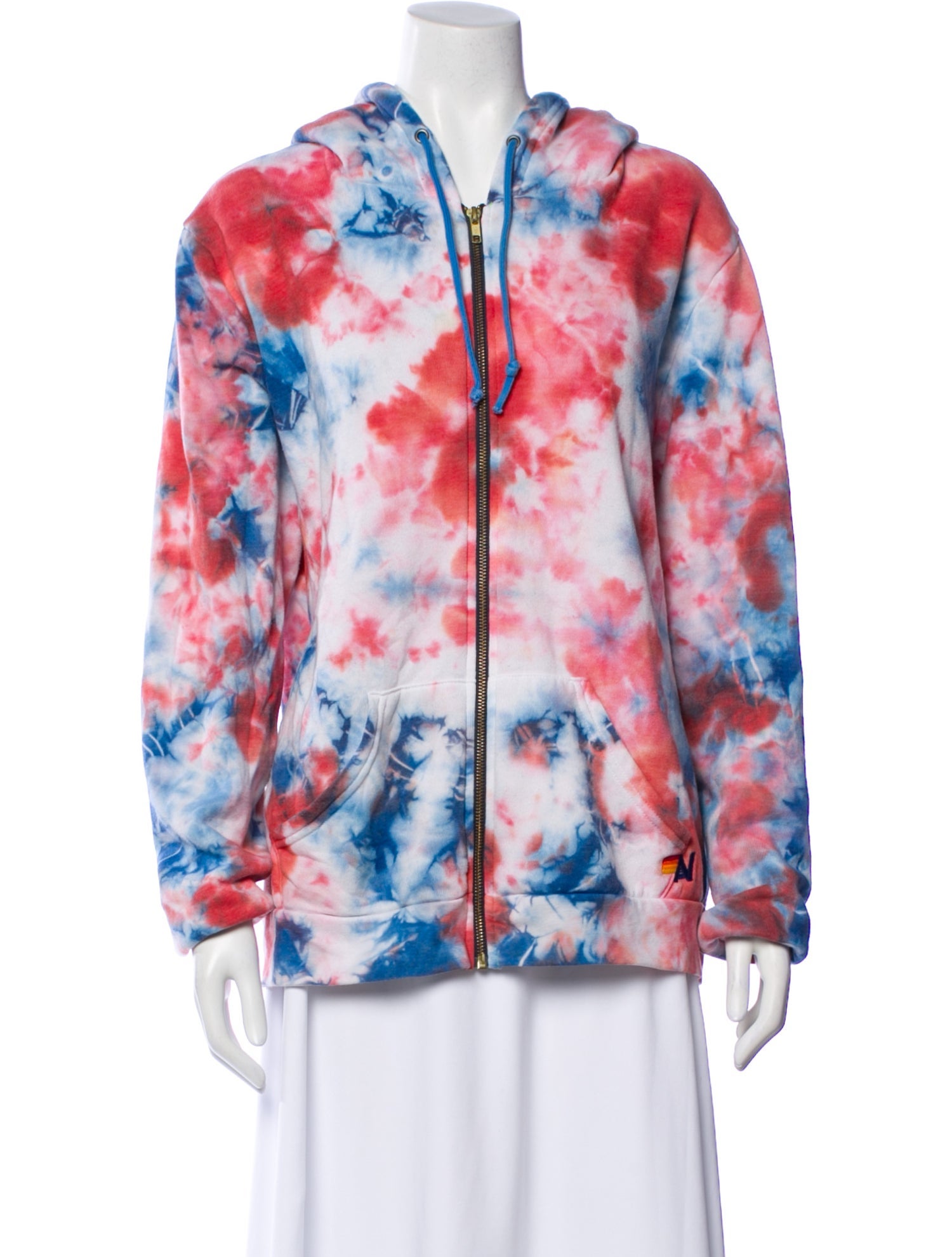 Aviator Nation Tie-Dye Print Jacket