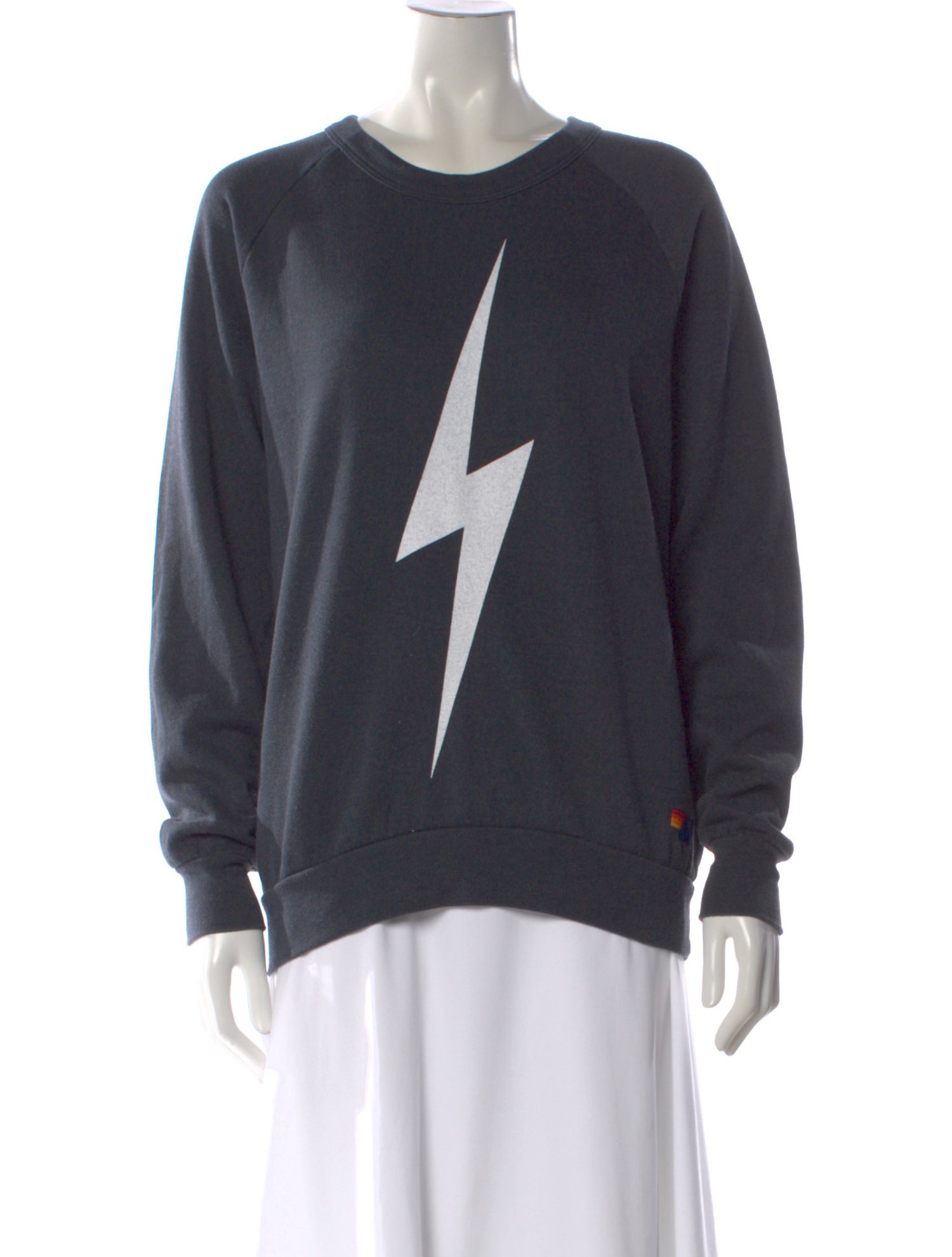 Aviator Nation Graphic Print Crew Neck Sweatshirt