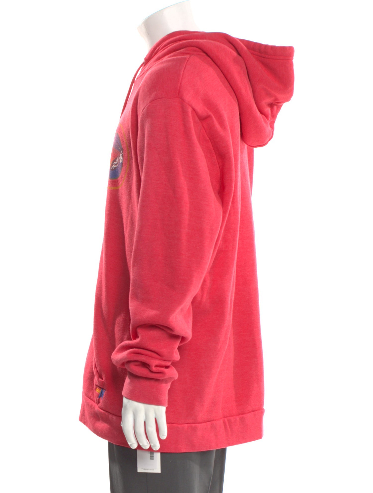 Aviator Nation Graphic Print V-Neck Hoodie