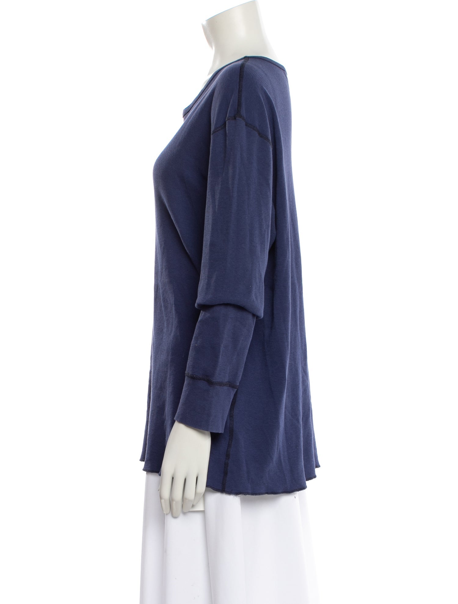 Aviator Nation Graphic Print Scoop Neck Sweater