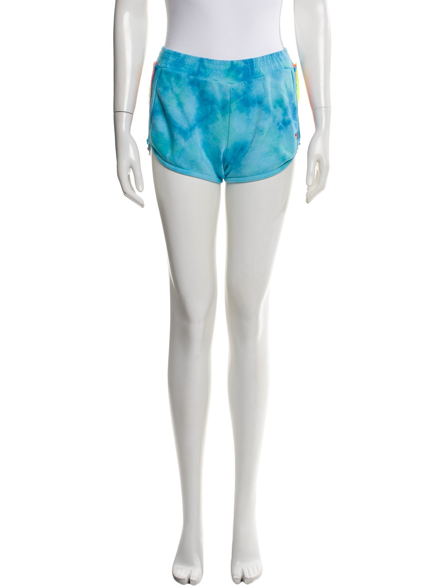 Aviator Nation Tie-Dye Print Mini Shorts