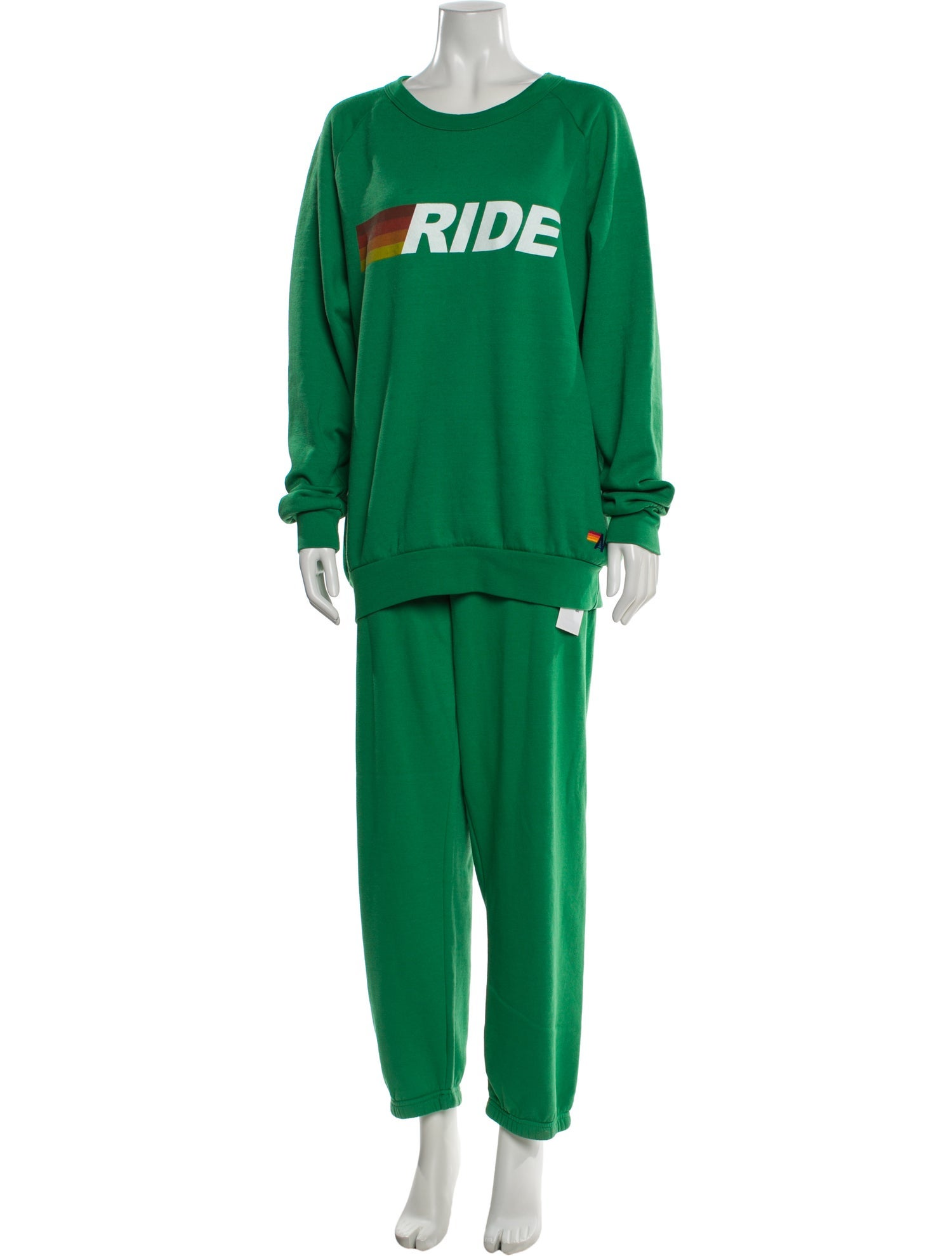 Aviator Nation Embroidered Accent Pant Set